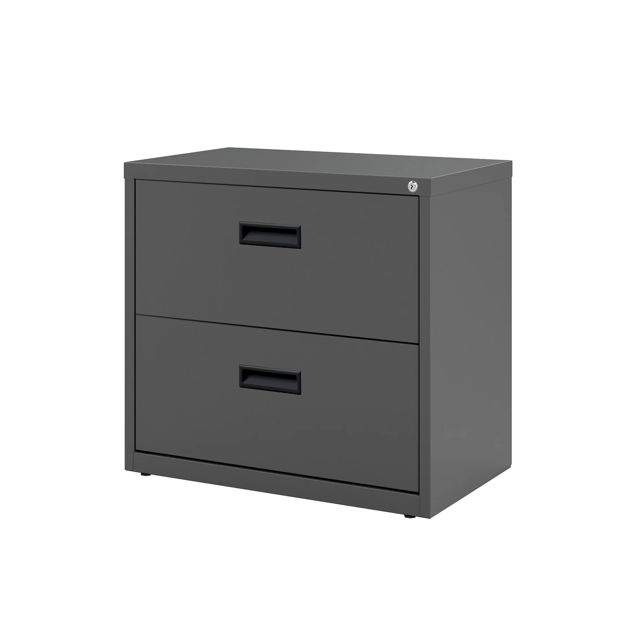 Hirsh 30 inch Wide 2 Drawer Lateral File Cabinet for Home or Office, Charcoal - Image 4