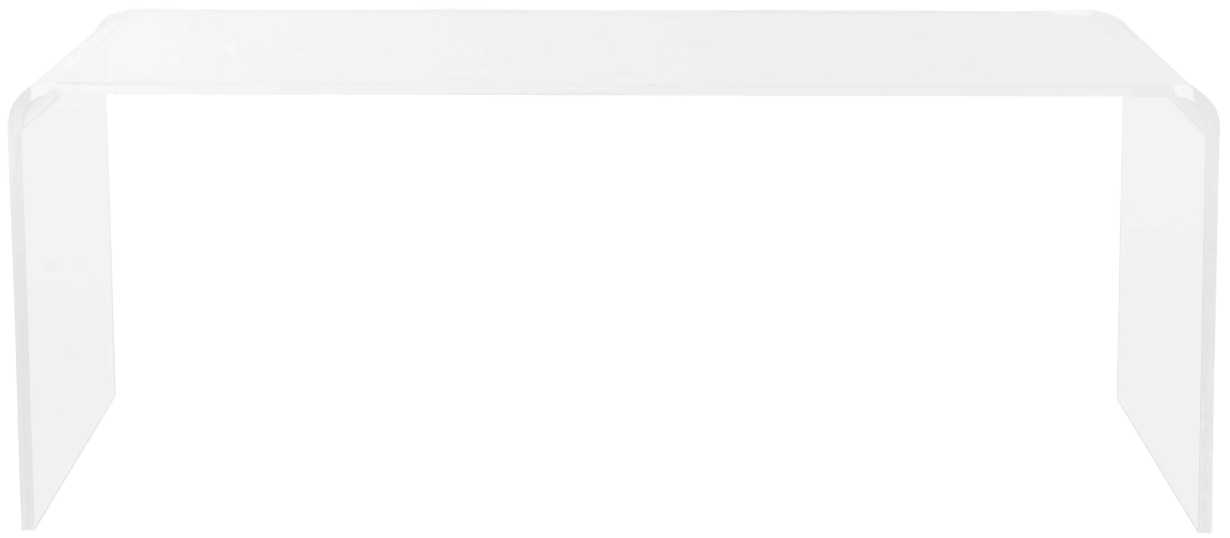 SAFAVIEH Atka Modern Glam Acrylic Coffee Table, Clear - Image 3