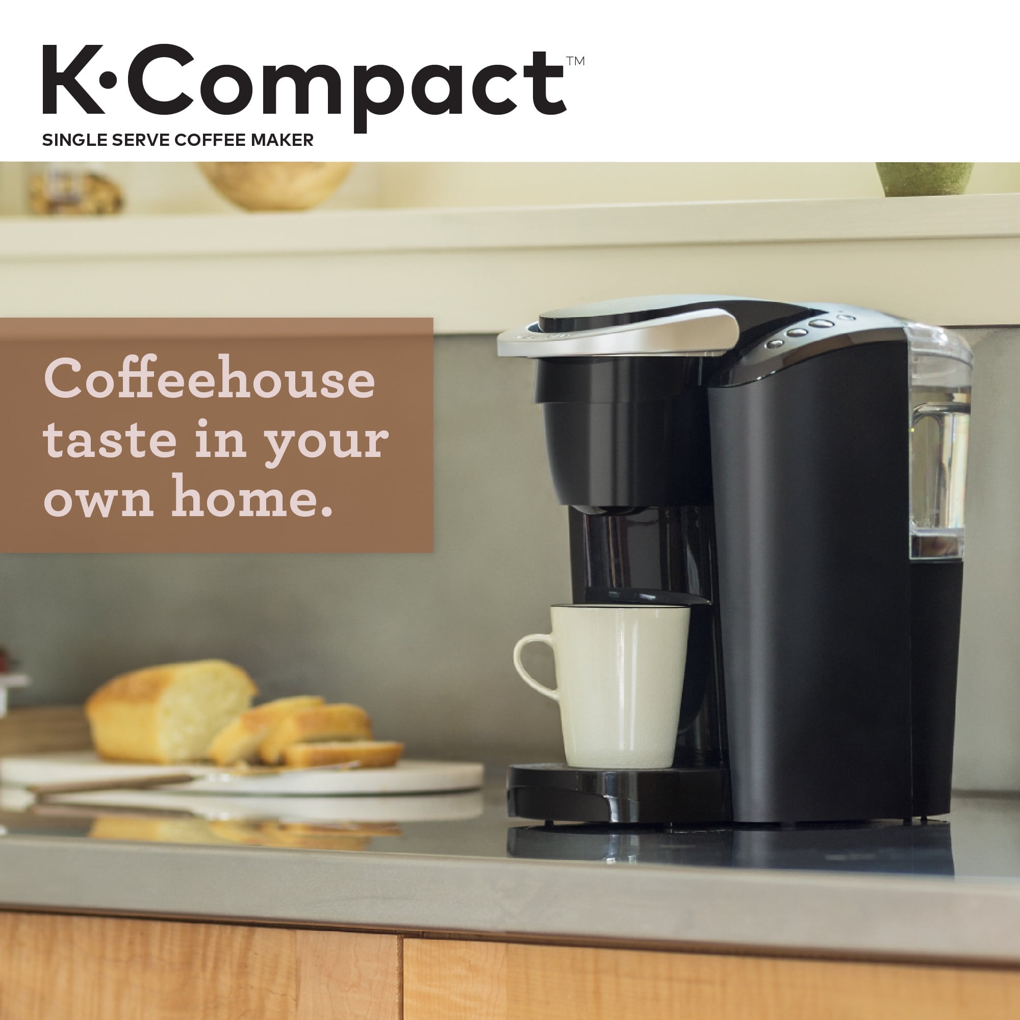 Keurig K-Compact Single-Serve K-Cup Pod Coffee Maker, Black - Image 6