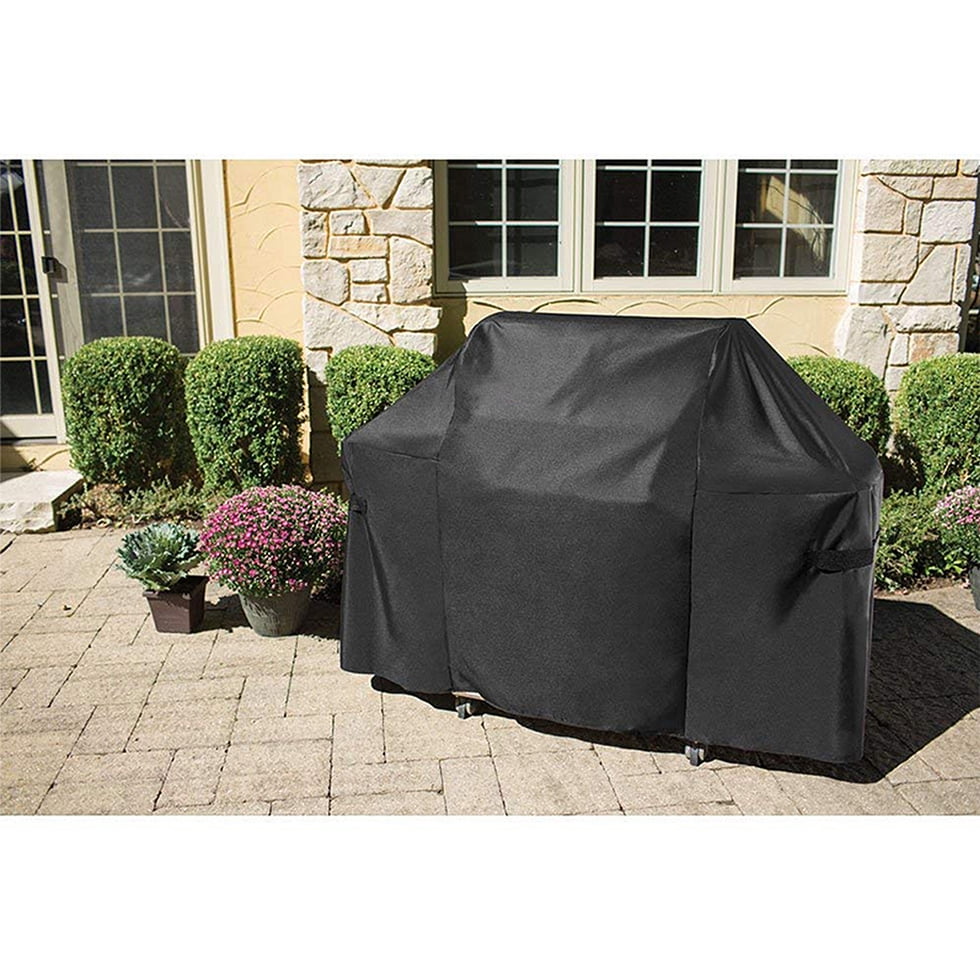 7107 for Weber Grill Cover with Storage Bag For Genesis Gas Grills, (60 X 24 X 44 inches) - Image 2