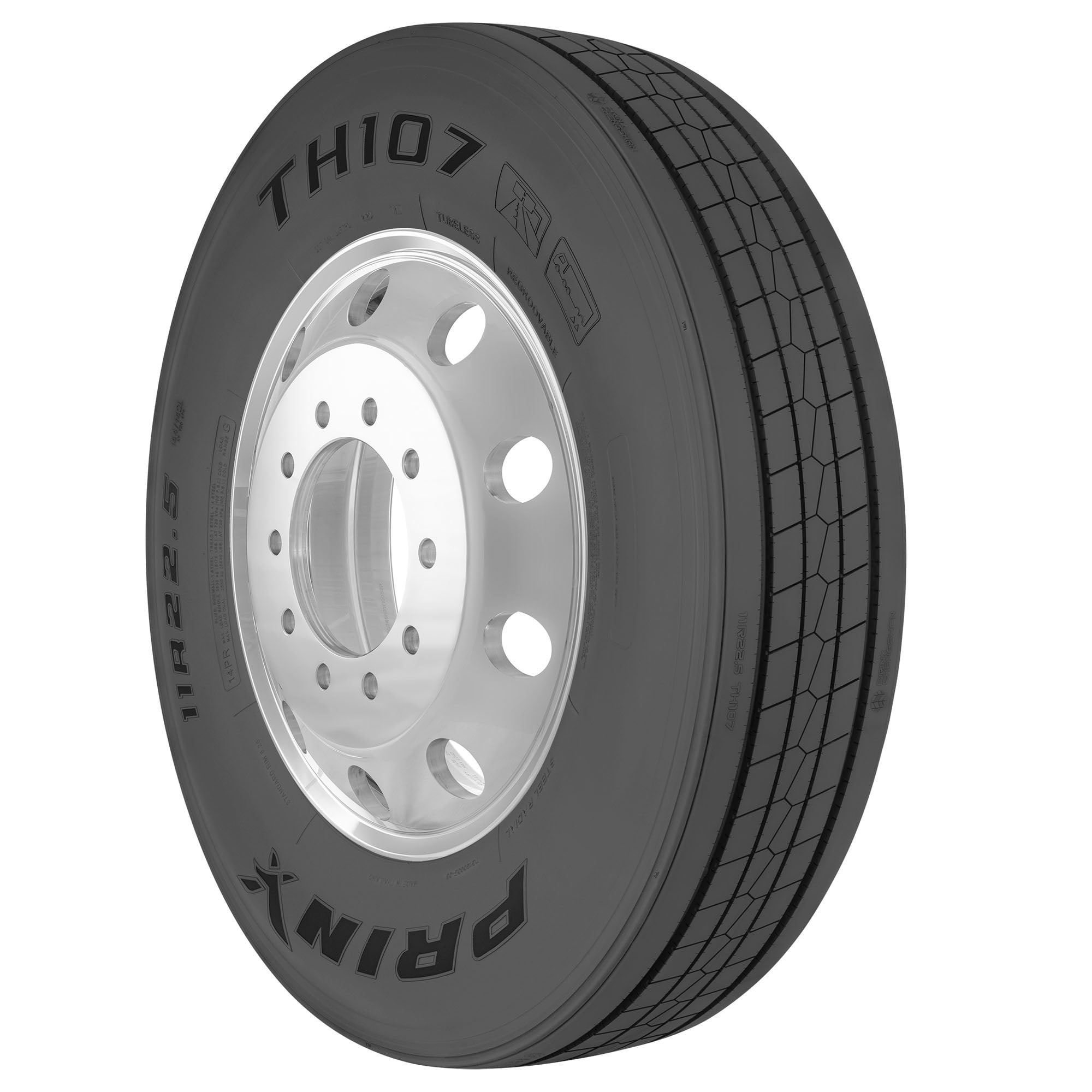 Prinx TH107 285/75R24.5 144/141L G Commercial Tire - Image 6