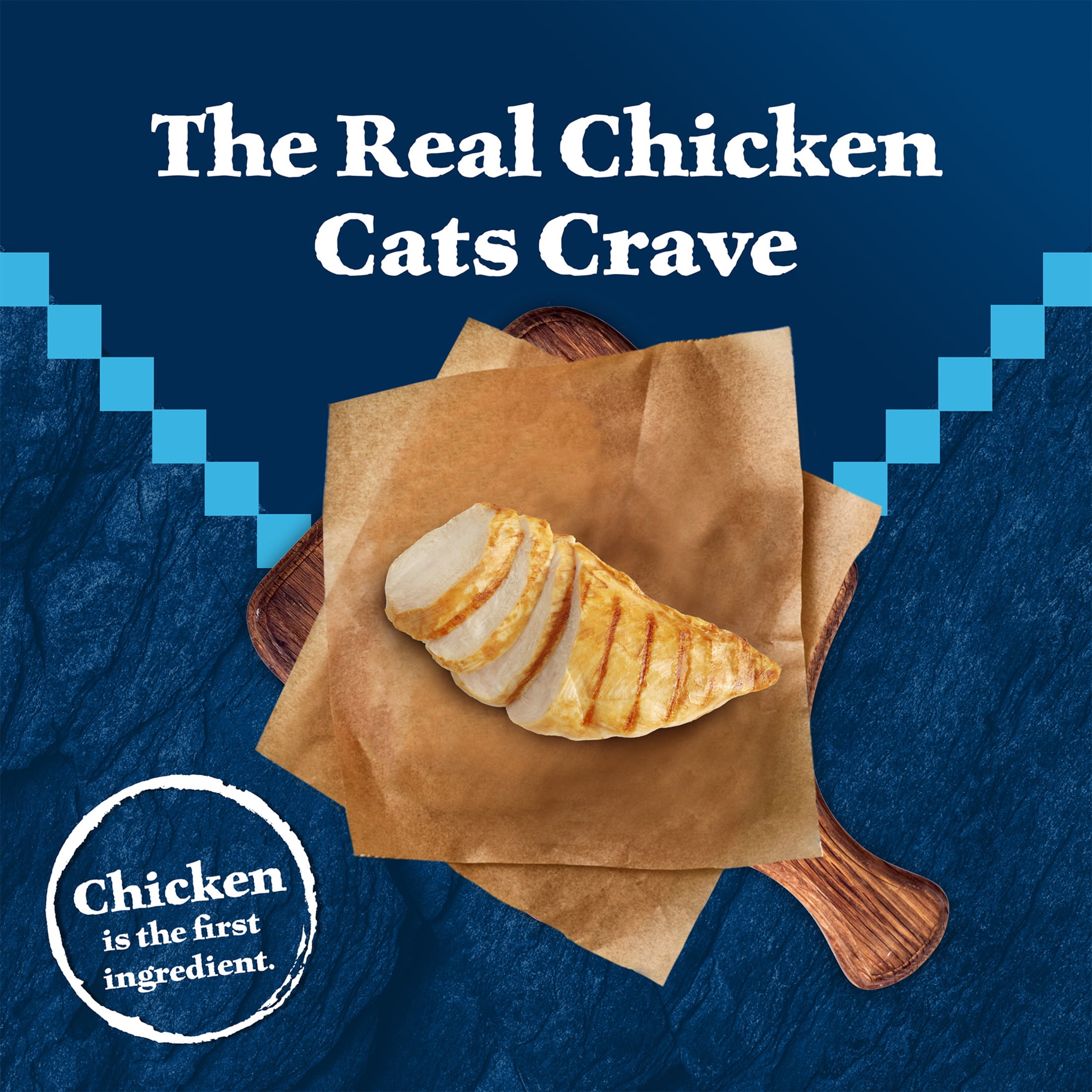 Blue Buffalo Wilderness Natural Adult Dry Cat Food, High-Protein, Chicken, 12-lb. Bag - Image 2