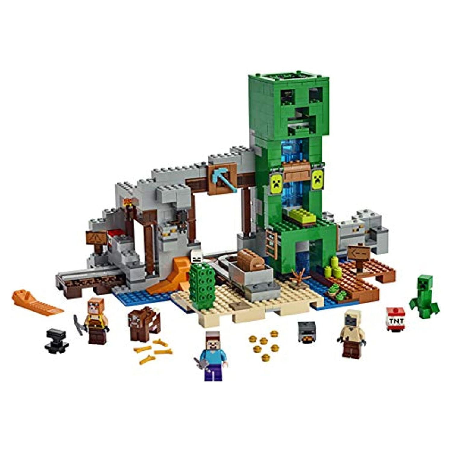LEGO Minecraft The Creeper Mine 21155 Building Kit (834 Pieces) - Image 4