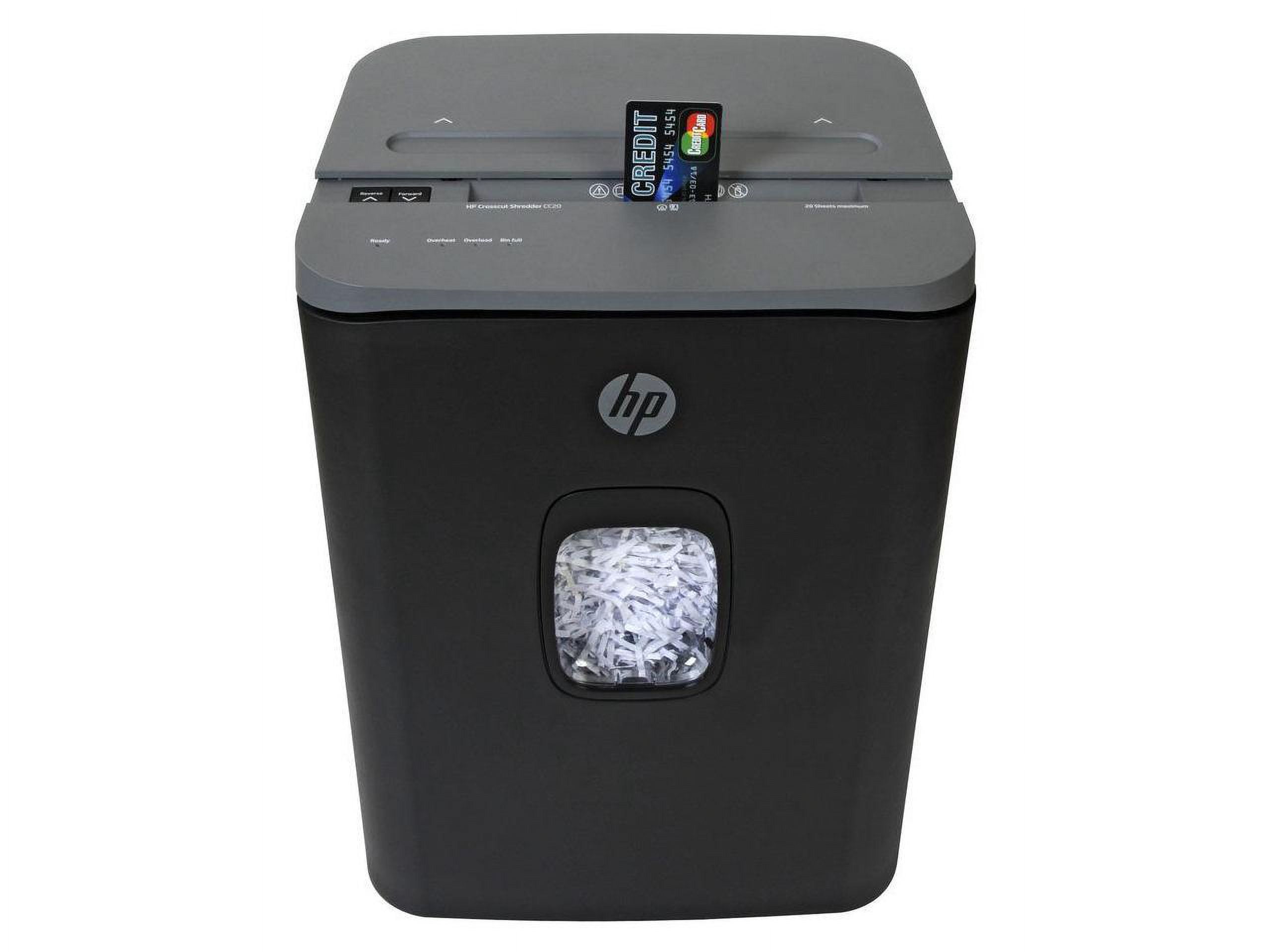 HP CC20 - 20 Sheet Cross Cut Shredder - Image 5