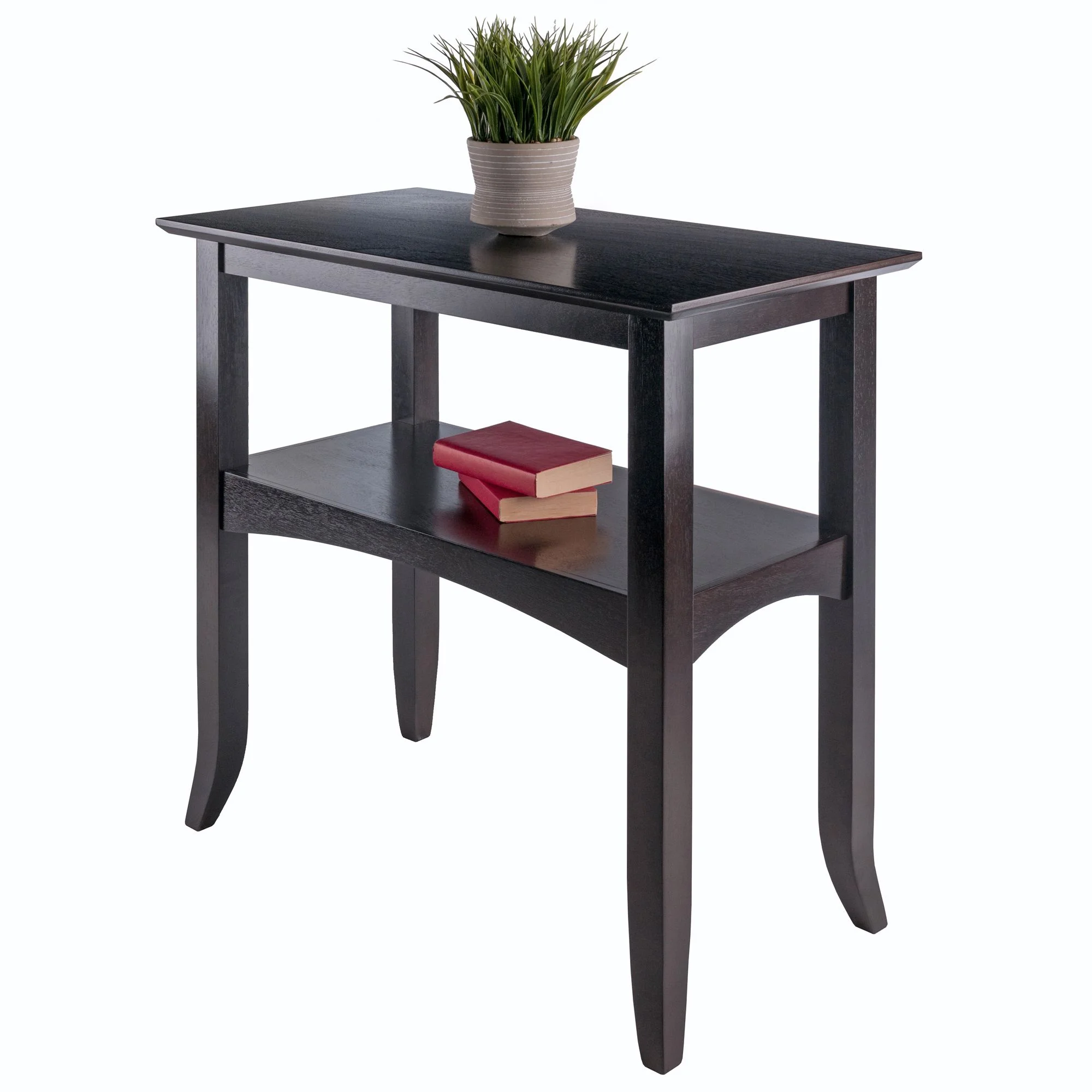 Contemporary Home Living Camden Console Table Coffee Finish - Image 4