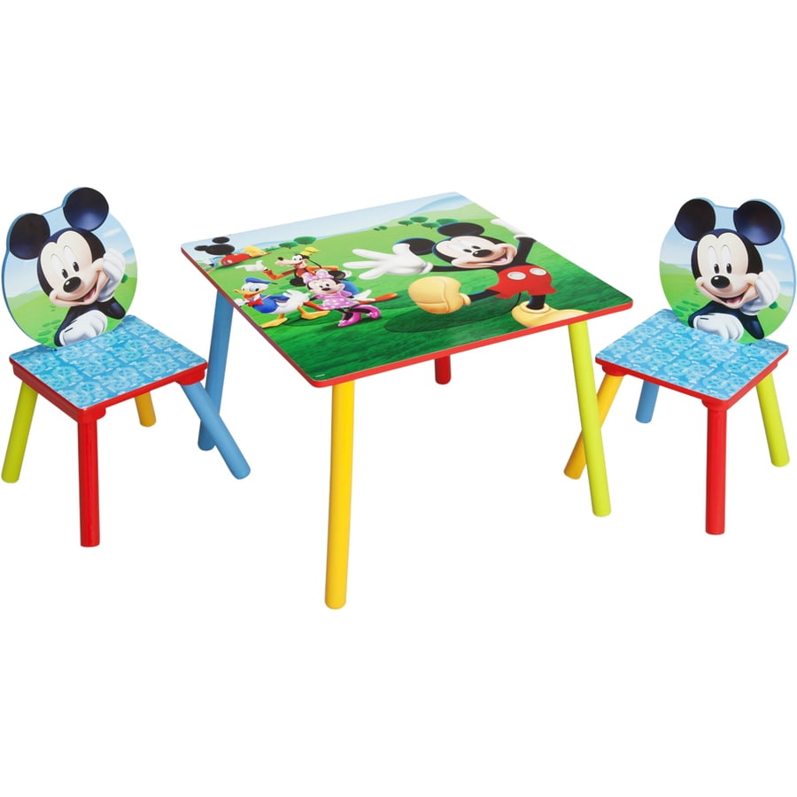 Delta Children Kids Table and Chair Set, Disney Mickey Mouse - Image 3
