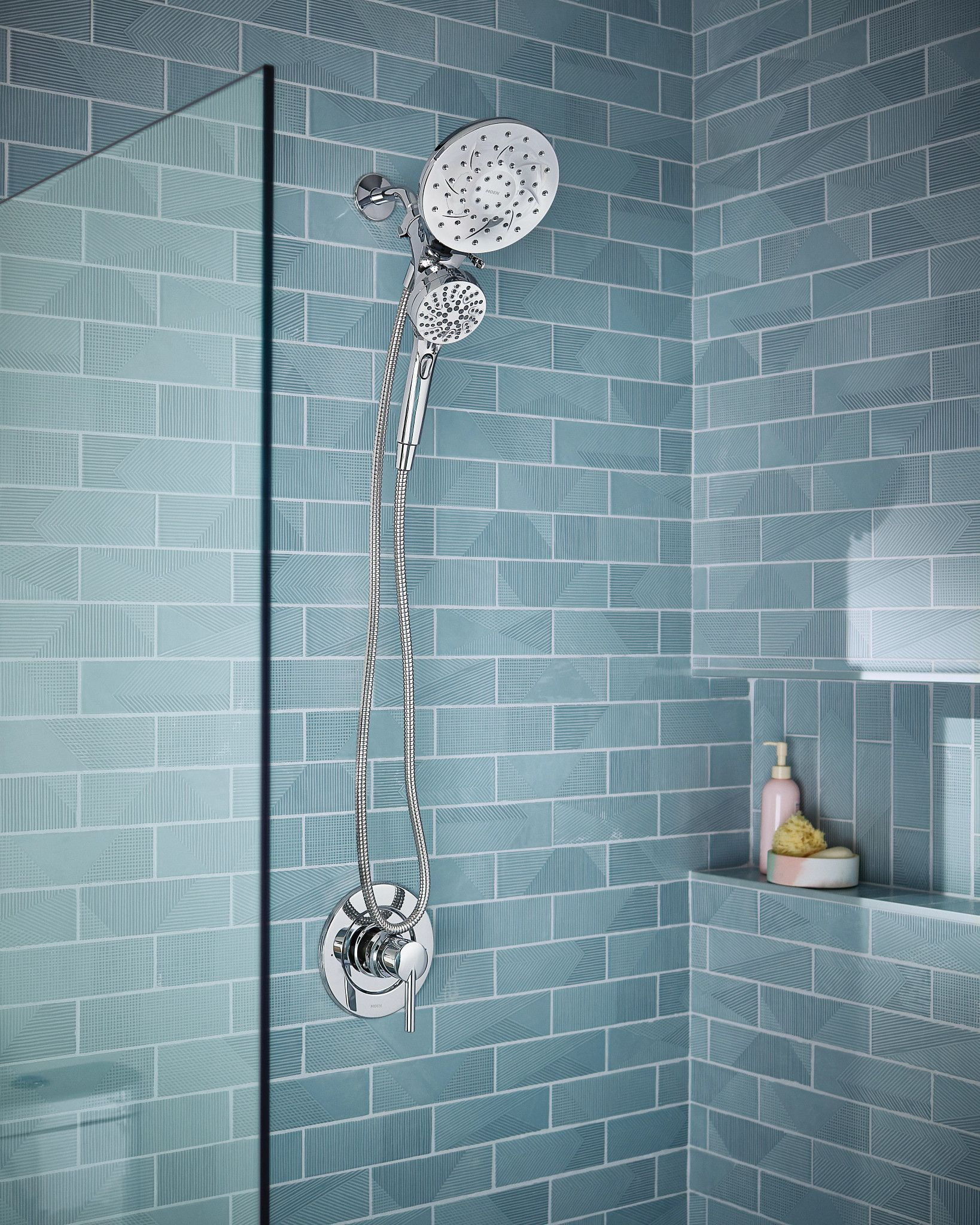 Moen Engage Magnetix Chrome Six-Function Handheld Shower with Magnetic Docking System, 26010 - Image 12