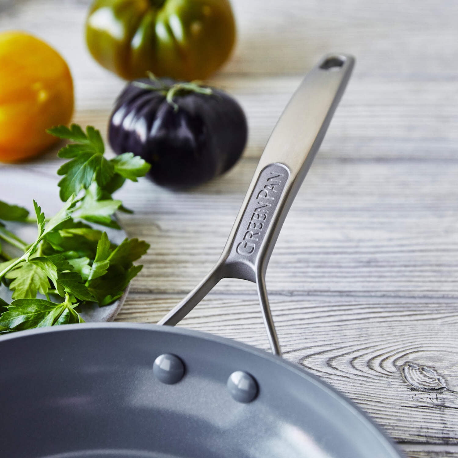 GreenPan Paris Pro Healthy Ceramic Non-Stick 2-Piece Open Frypan Set, 10" and 12" - Image 6