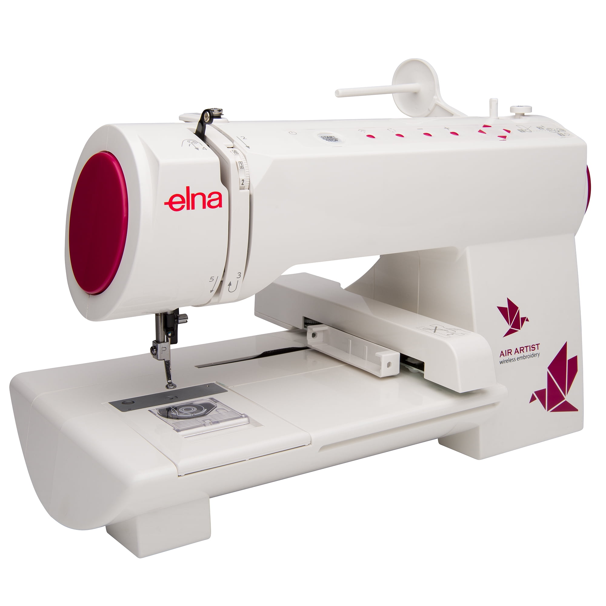 Elna Air Artist WiFi Enabled Embroidery Machine with 260 Built-In Designs and 12 Fonts - Image 2