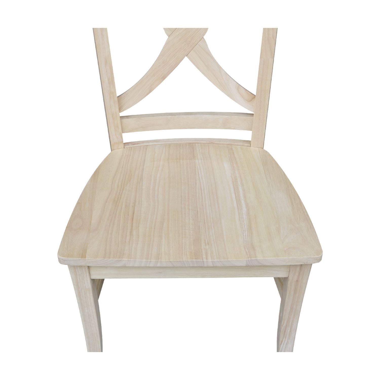 Set of Two Vineyard Curved X Back Chairs - Image 5