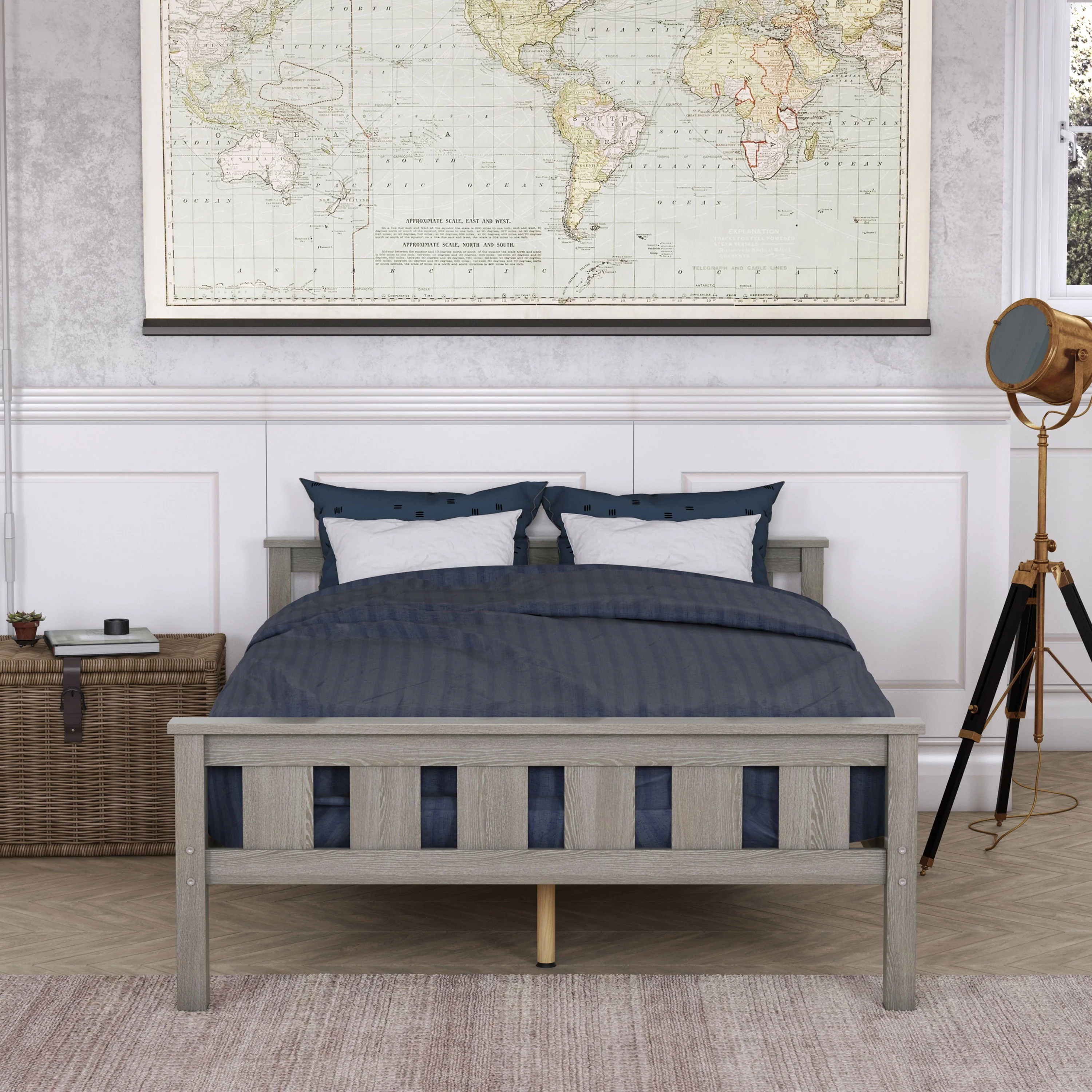 Better Homes & Gardens Kane Full Size Bed, Multiple Colors - Image 6