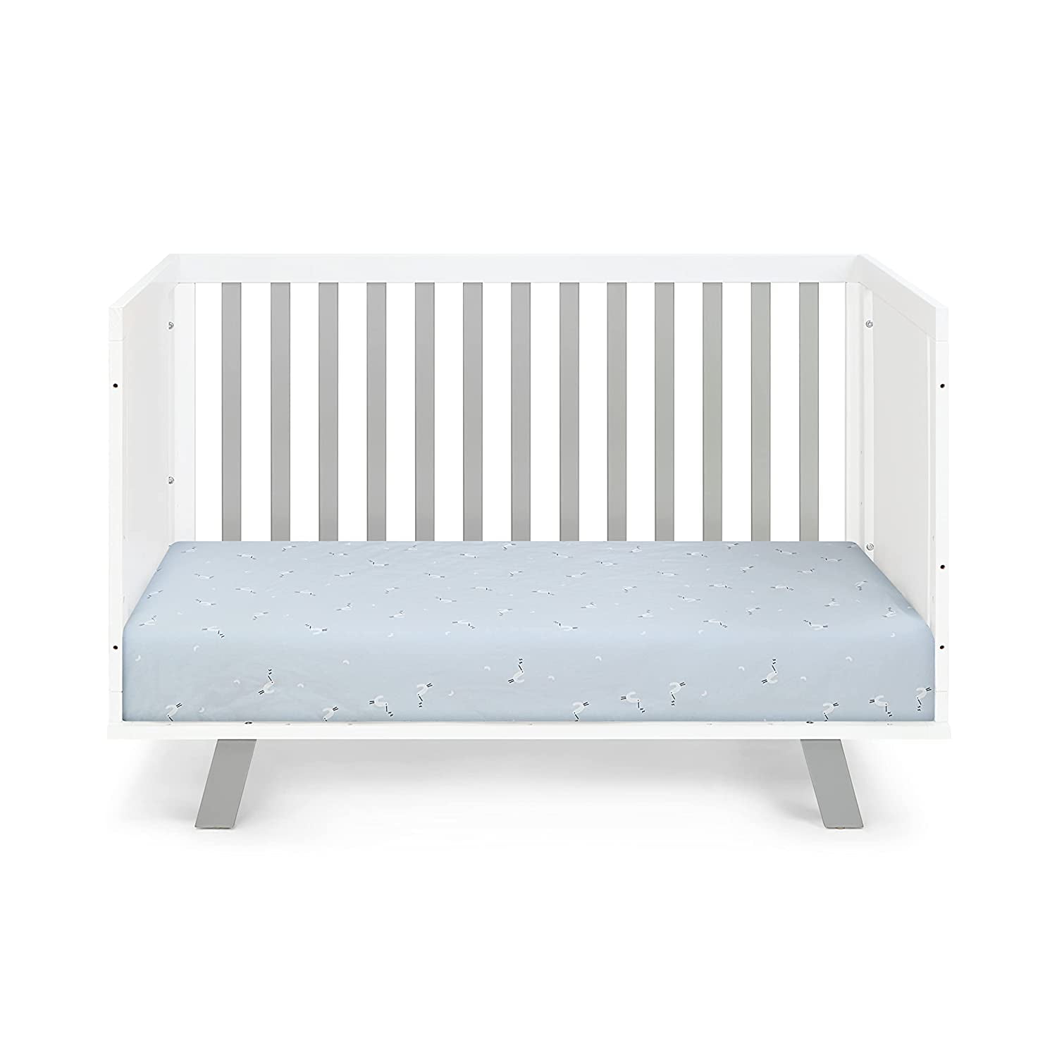 Suite Bebe Livia Crib, White & Gray - Image 6