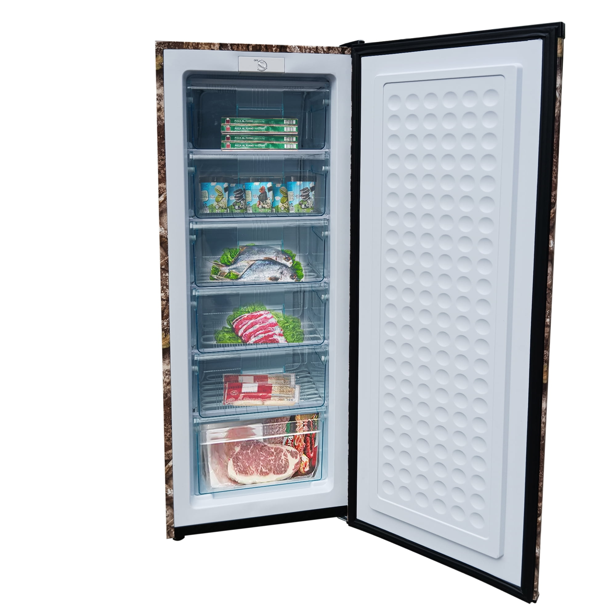 Realtree 7 cu ft Manual Defrost Upright Freezer,Camouflage - Image 8
