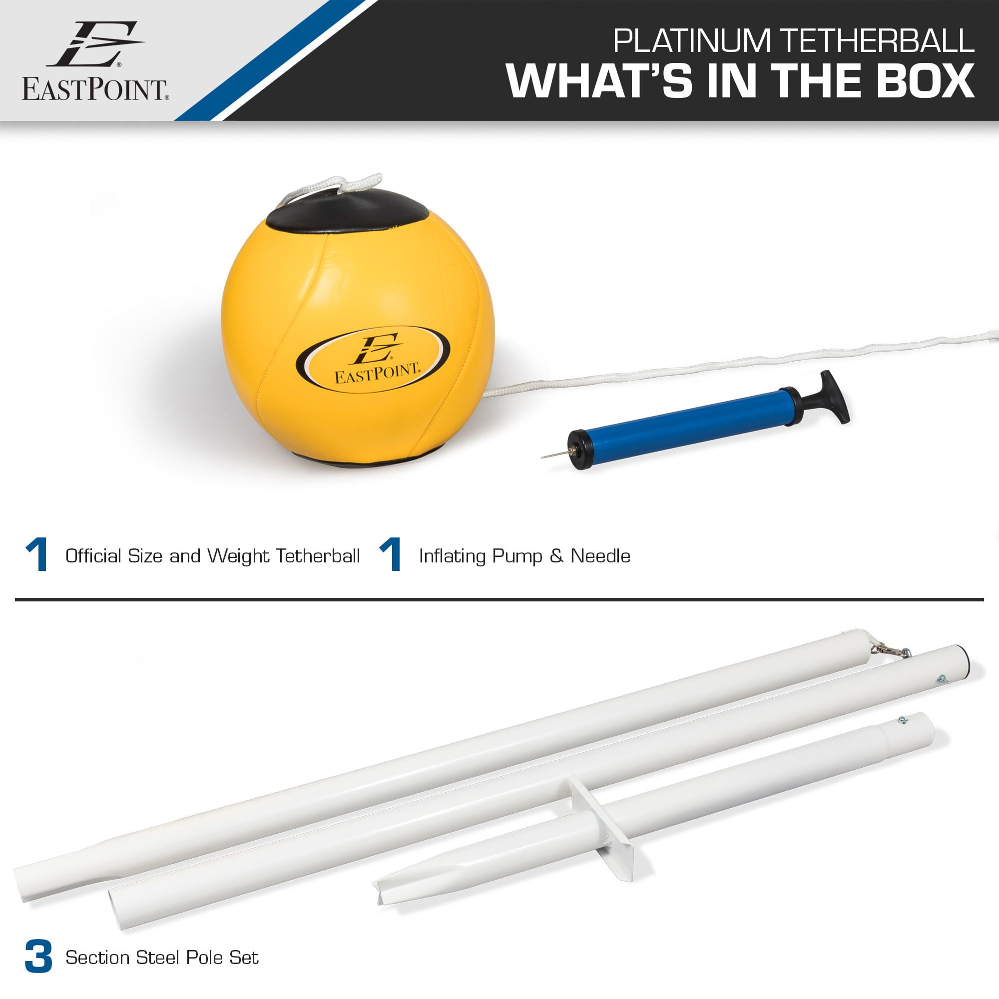 EastPoint Sports Platinum 9ft. Tetherball Set - Image 5