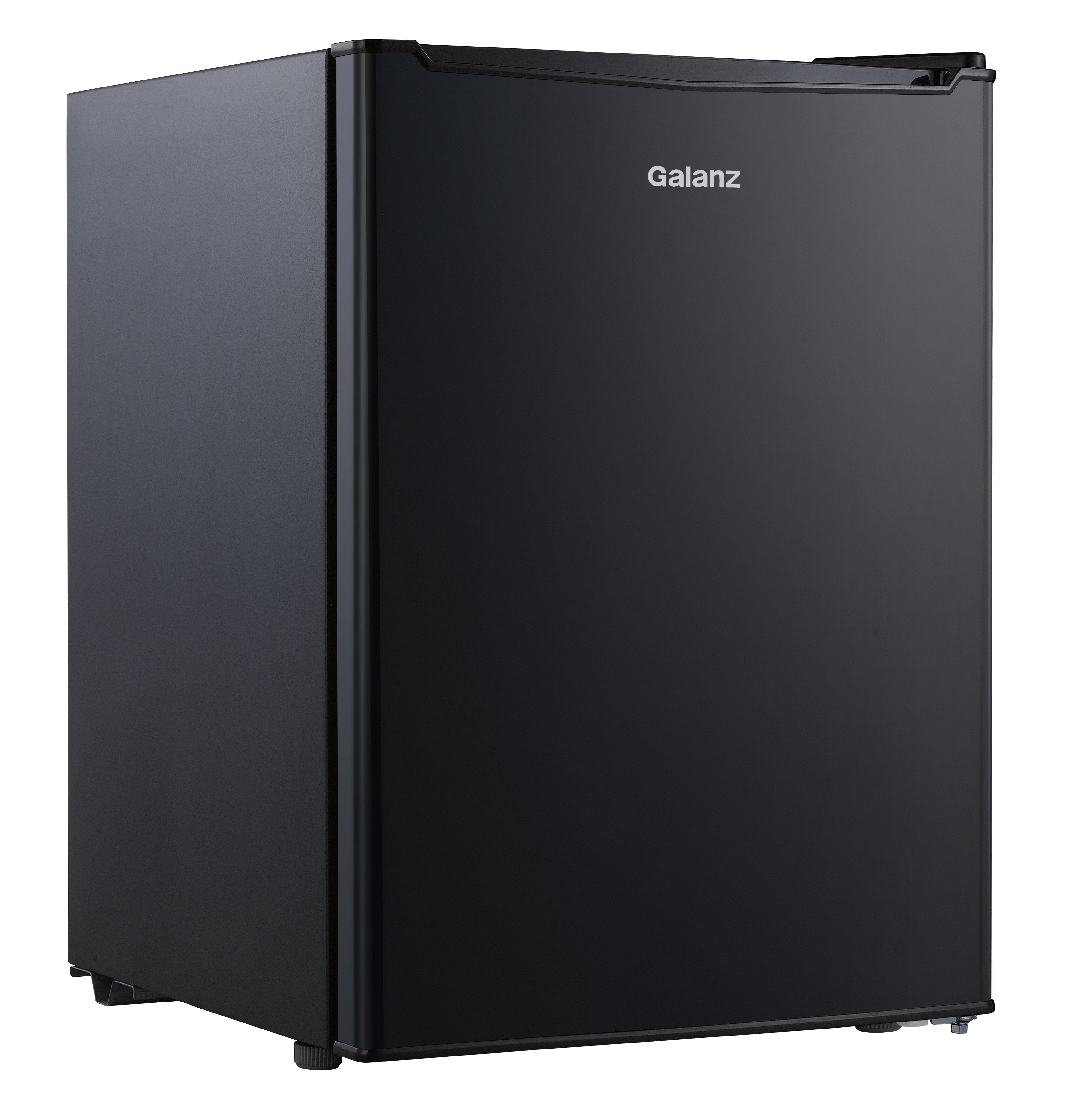 Galanz 2.5 Cu ft One Door Fridge, Black Estar, New - Image 3
