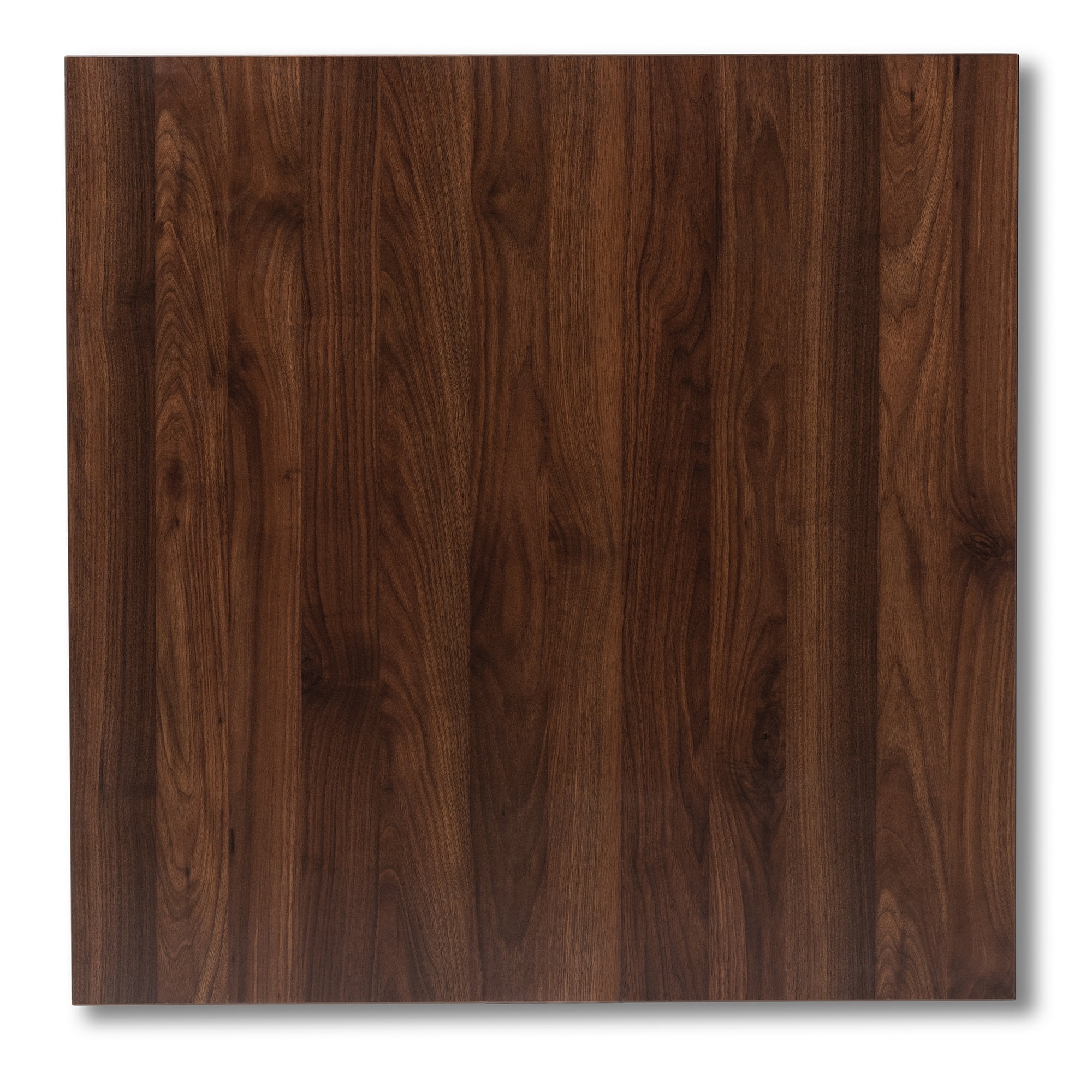 Baxton Studio Lovy Modern and Contemporary Gray Fabric Upholstered Dark Walnut-Finished 5-Piece Wood Dining Set - Image 4