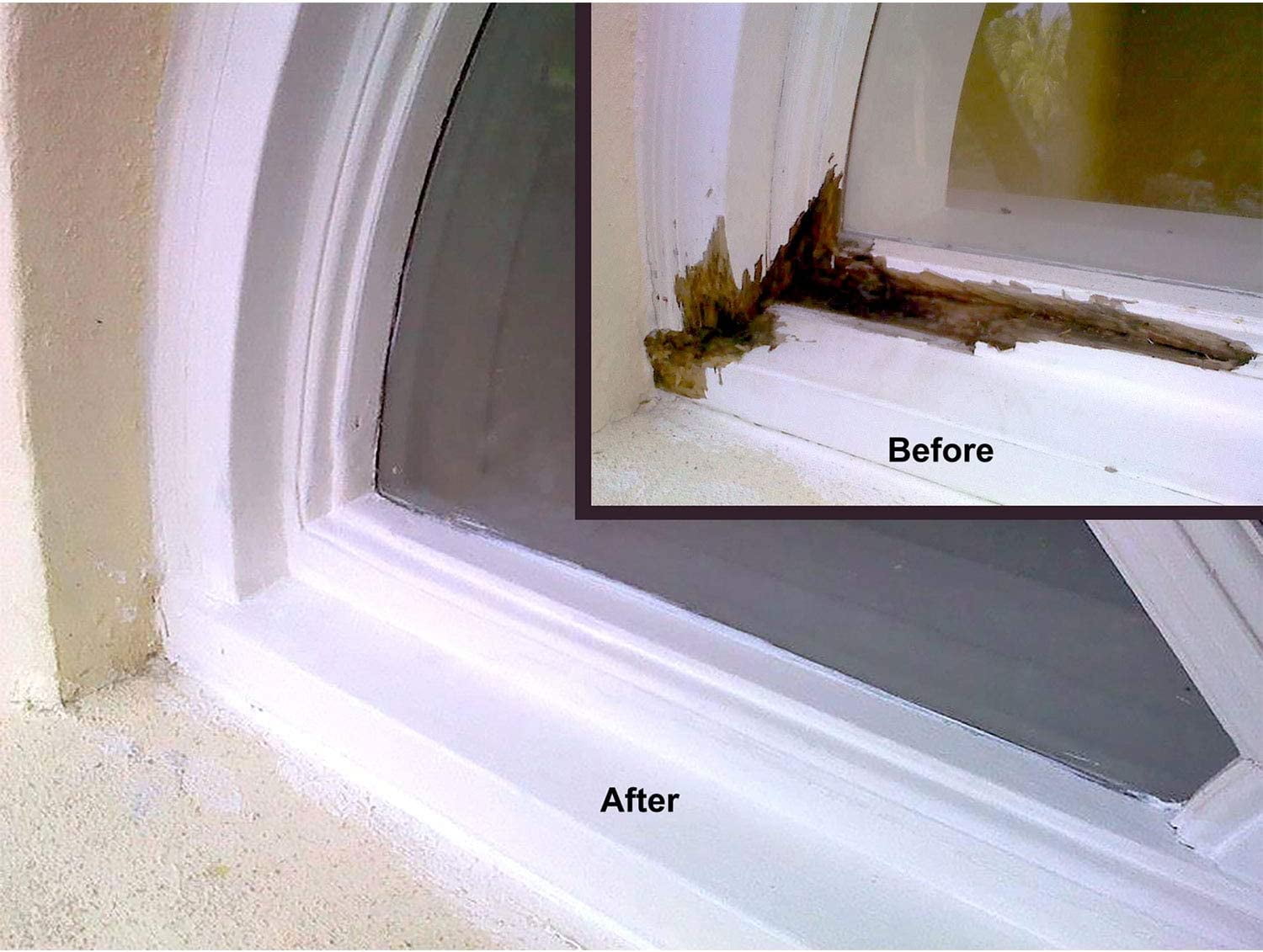 Abatron 24 Oz LiquidWood WoodEpox Epoxy Resin Glue Compound Wood Restoration Kit - Image 5