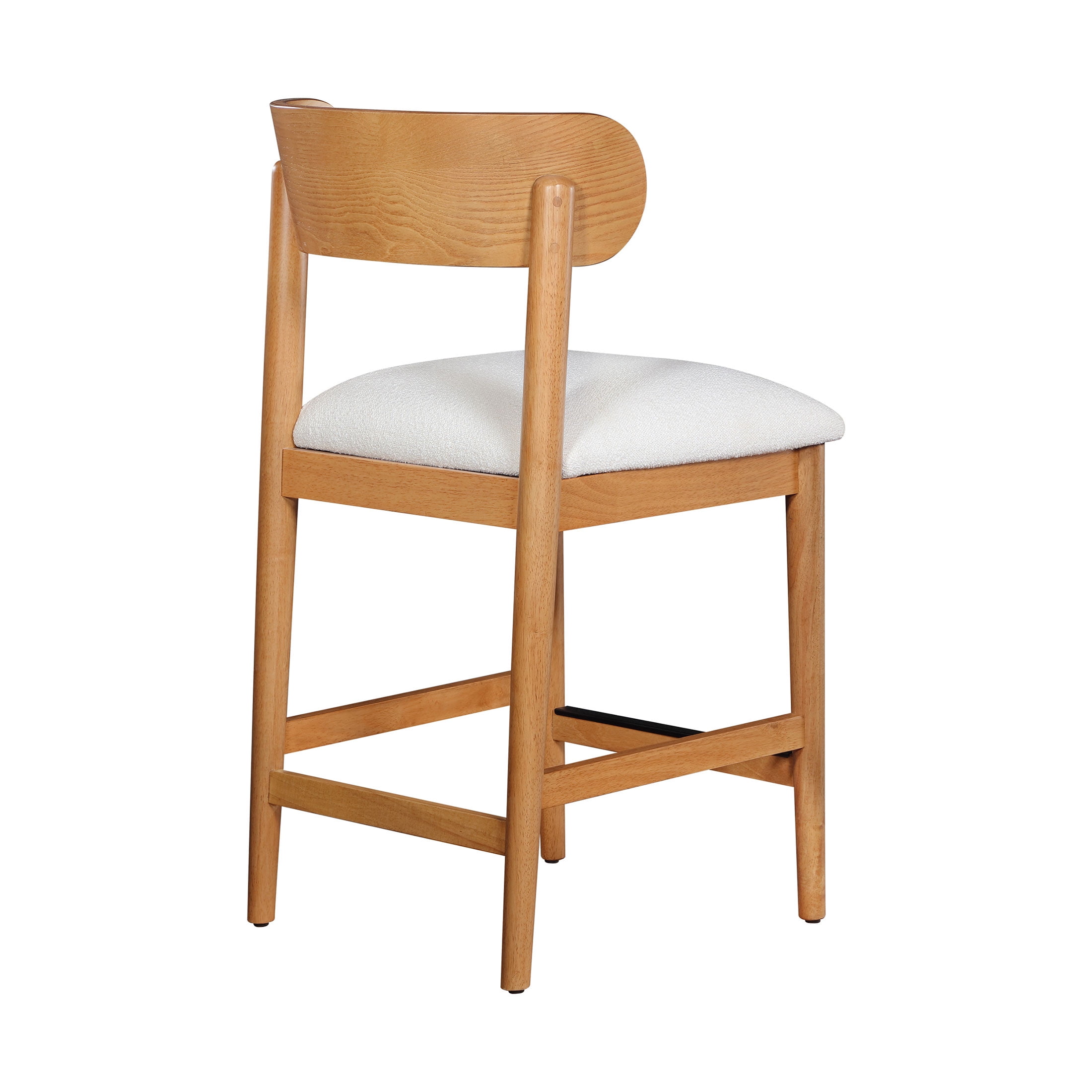 Beautiful Drew Counter-Height Stools by Drew Barrymore, Warm Honey Finish, 2 Pack - Image 12