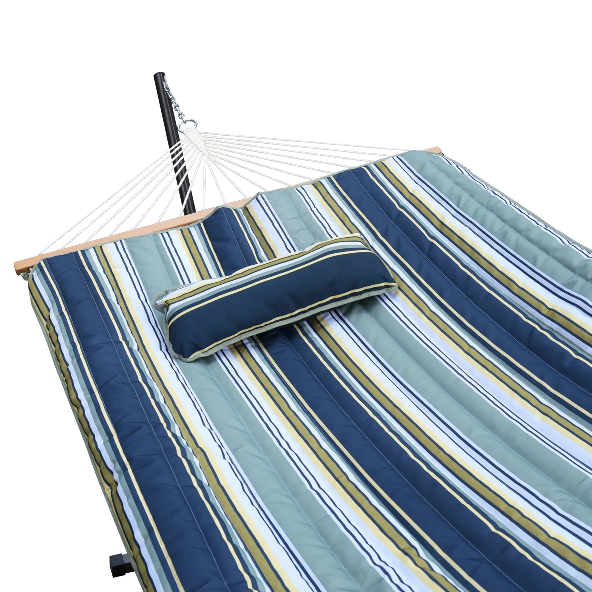 Island Retreat Coastal Stripe Pillow & Pad Set for Hammocks - Image 2