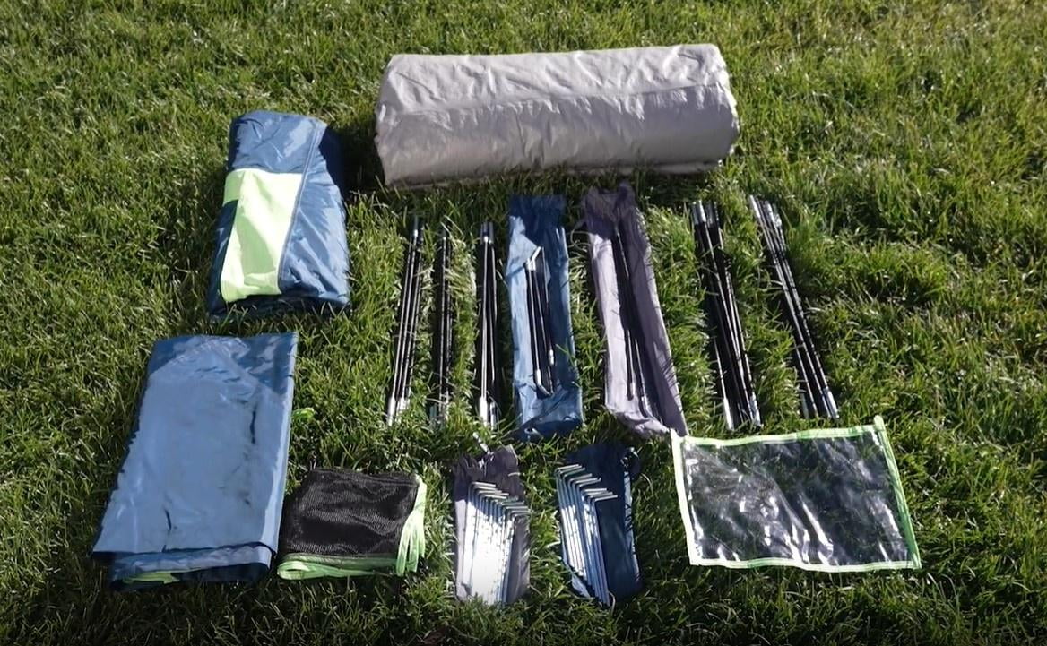 Ozark Trail 8 Person Dual Dome Tent - 17ft. x 9ft. - 21.89 lbs. - Image 4