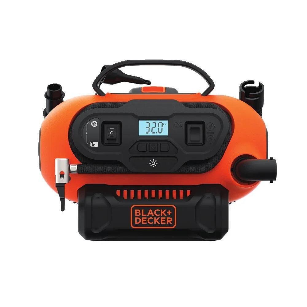 BLACK+DECKER BDINF20C 20V MAX Lithium Cordless Multi-Purpose Inflator (Tool Only) Air Pumps - Image 5