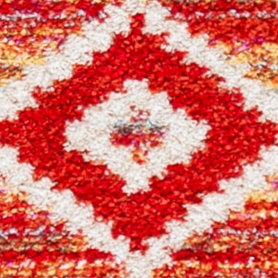 SAFAVIEH Adirondack Betty Southwest Area Rug, Rust/Ivory, 6' x 9' - Image 3