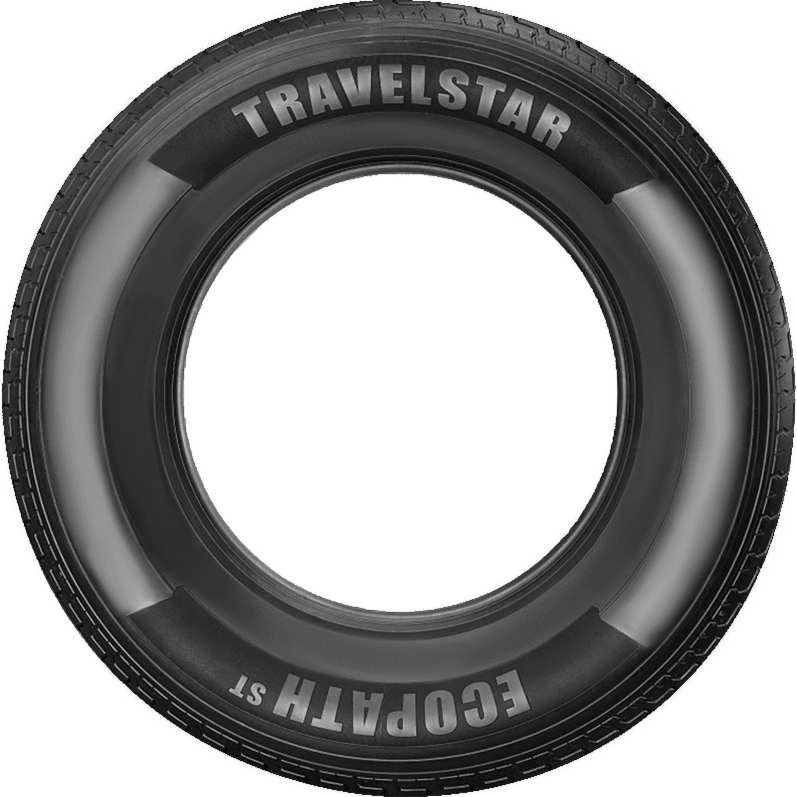 Travelstar Ecopath ST ST235/80R16 10 Ply 124/120M E Trailer Tire- ST 235/80/16,Set of 2(Tire Only) - Image 5