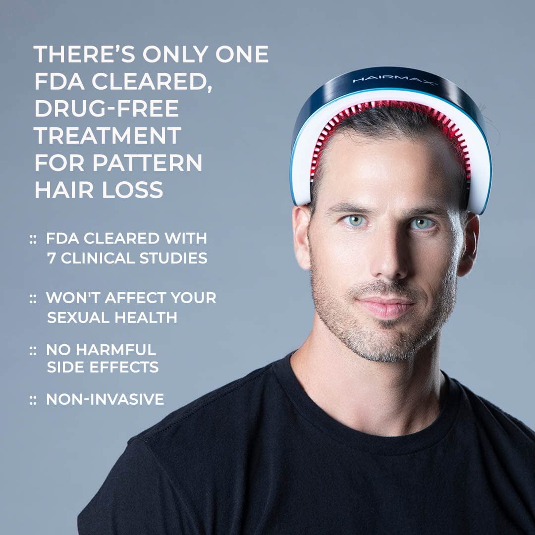 Hairmax Laser Band 41 - (FDA Cleared) Hair Growth Device - Laser Red Light Therapy to Hair Grow - Image 9