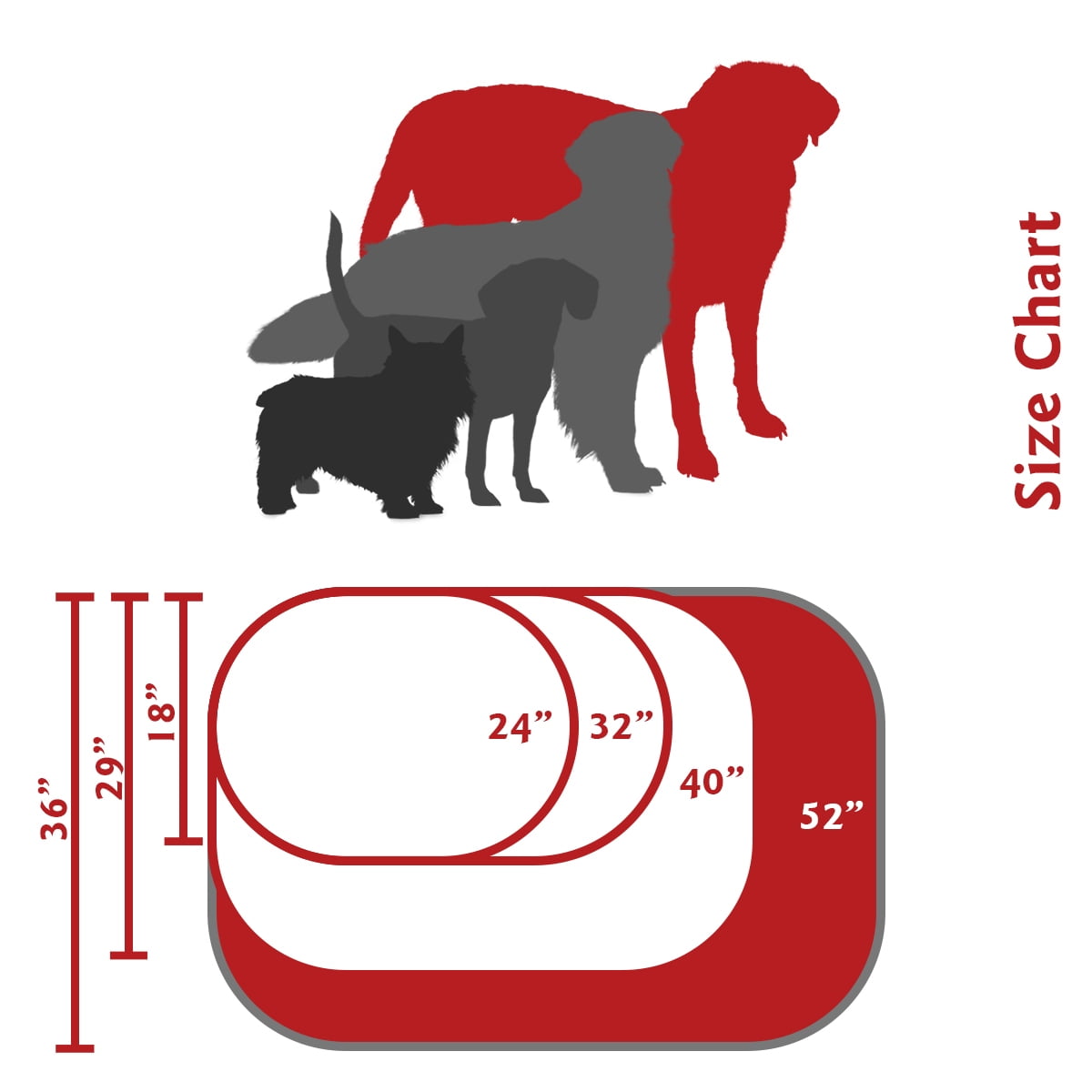 Majestic Pet Poly/Cotton Bagel Pet Bed for Dogs, Calming Dog Bed Washable, Extra Large, Khaki - Image 4