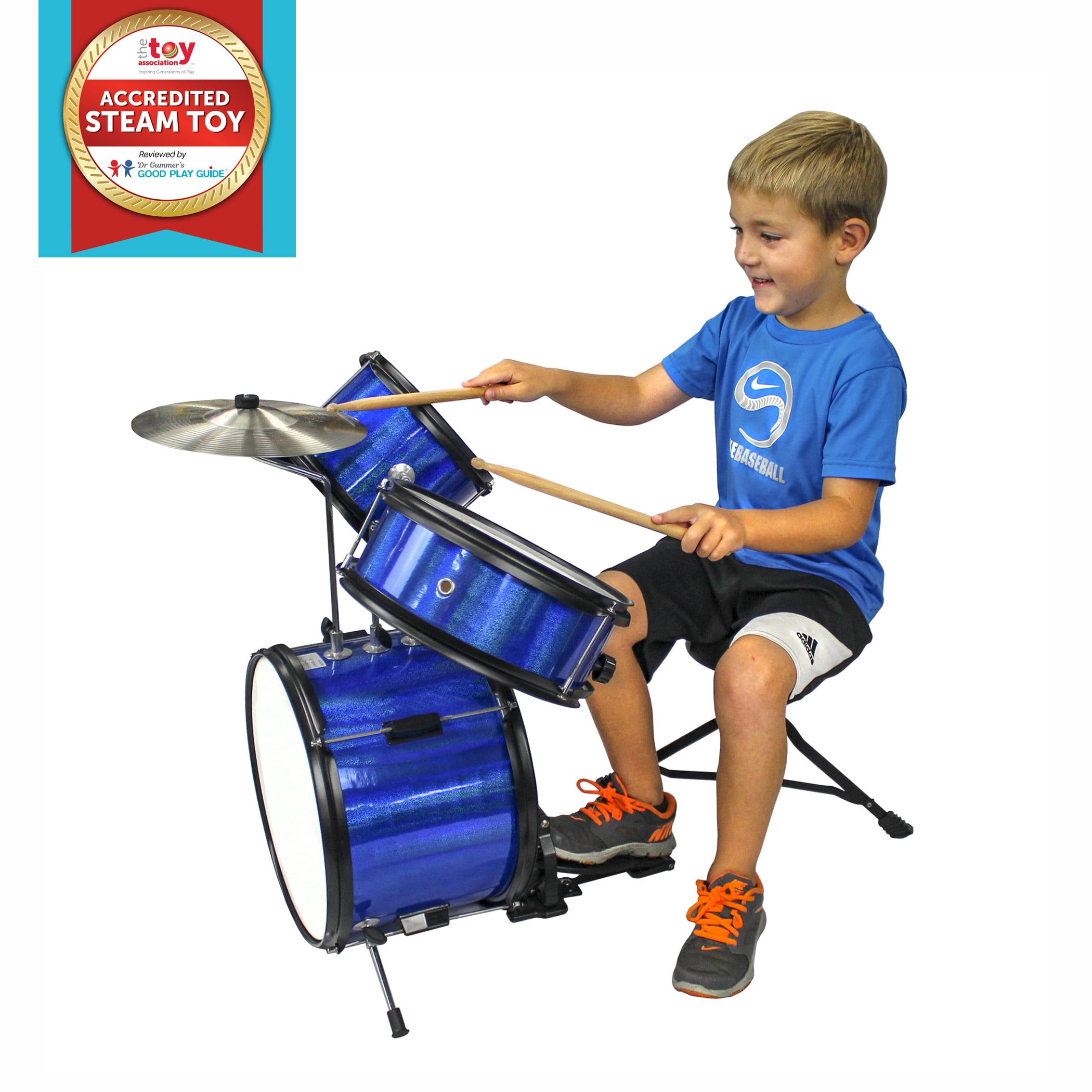 Ready Ace DS-5MB Junior Drum Set for Kids Ages 4 Years and Up - Image 5