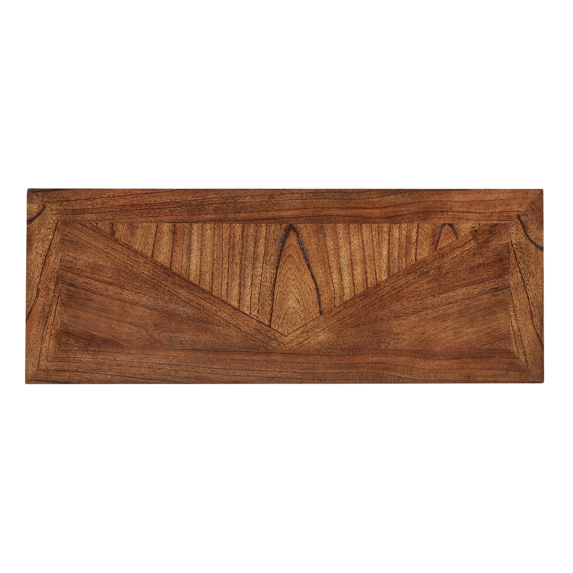 Weston Home Burleson Brown Cherry Finish Sofa Table - Image 2