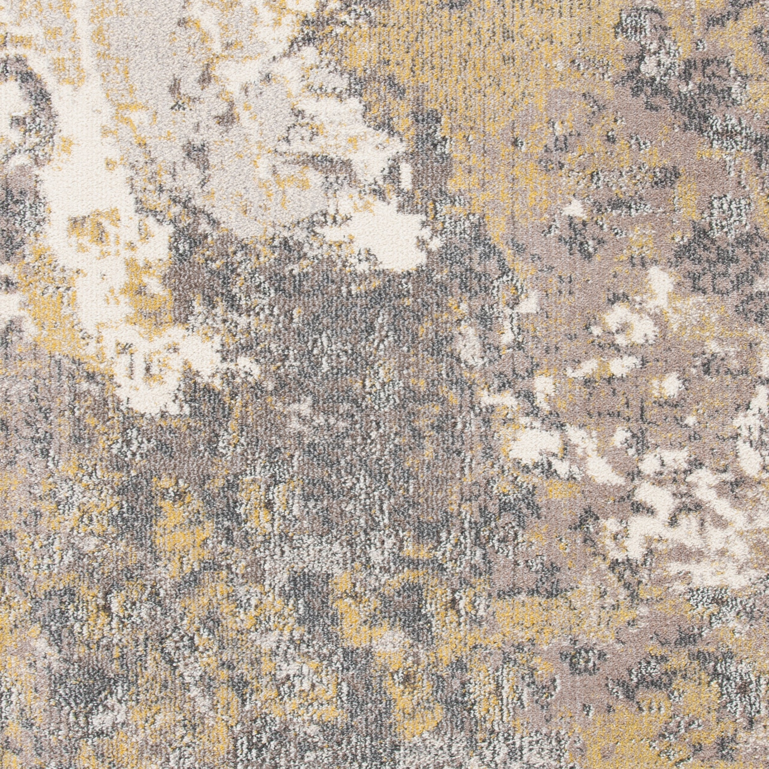 SAFAVIEH Madison Seanan Abstract Area Rug, Ivory/Grey, 5'3" x 7'6" - Image 3