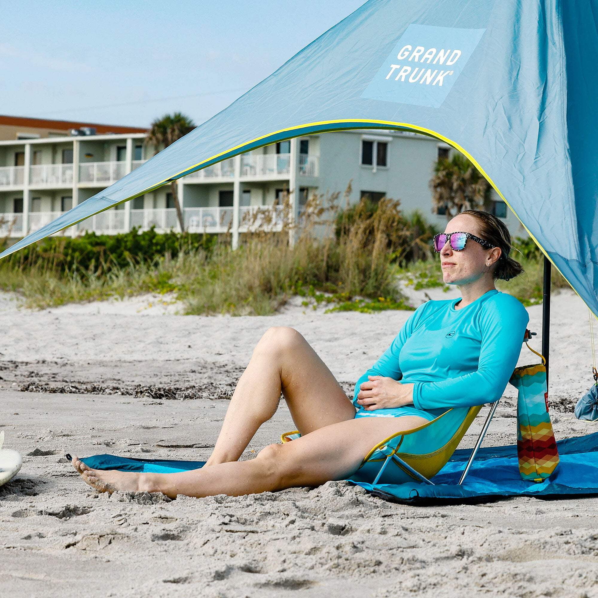 Grand Trunk Mayfly Low Profile Ground Chair – Lightweight Reclining Festival Chair with Removable Front Leg, Packs Small for Camping, Beach & Outdoor Events - Image 11