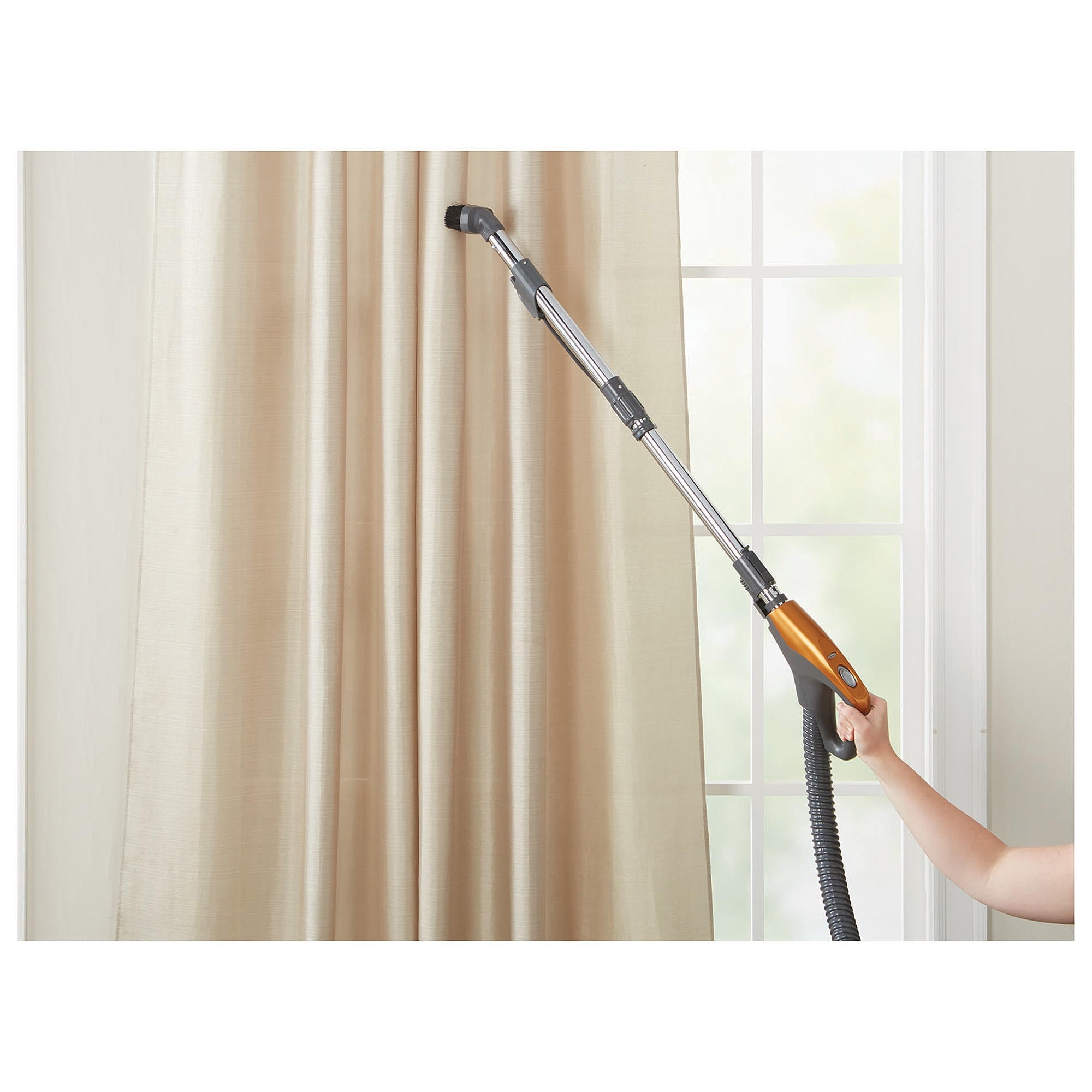 Kenmore 81214 200 Series Pet Friendly Lightweight Bagged Canister Vacuum with HEPA, 2 Motor System, and 3 Cleaning Tools-Orange - Image 8