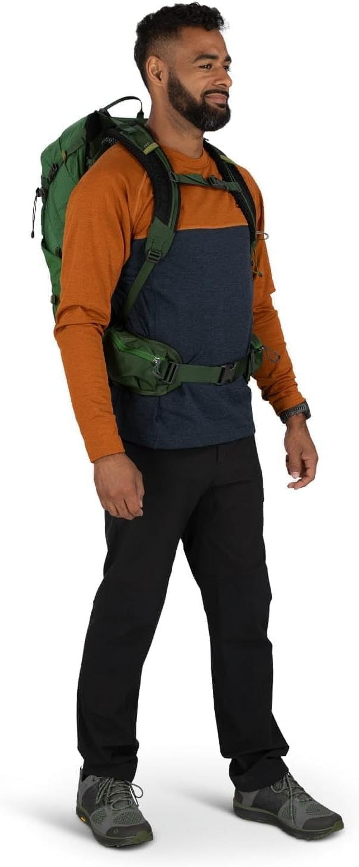 Osprey Stratos 24L Mens Hiking Backpack - Cetacean Blue - Image 2