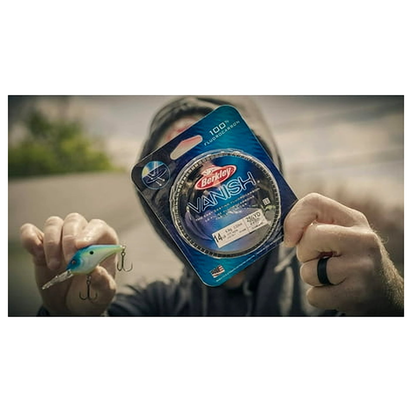 Berkley Vanish® Fluorocarbon Fishing Line, Clear, 12 lb Test Strength, 2000 yd - Image 6