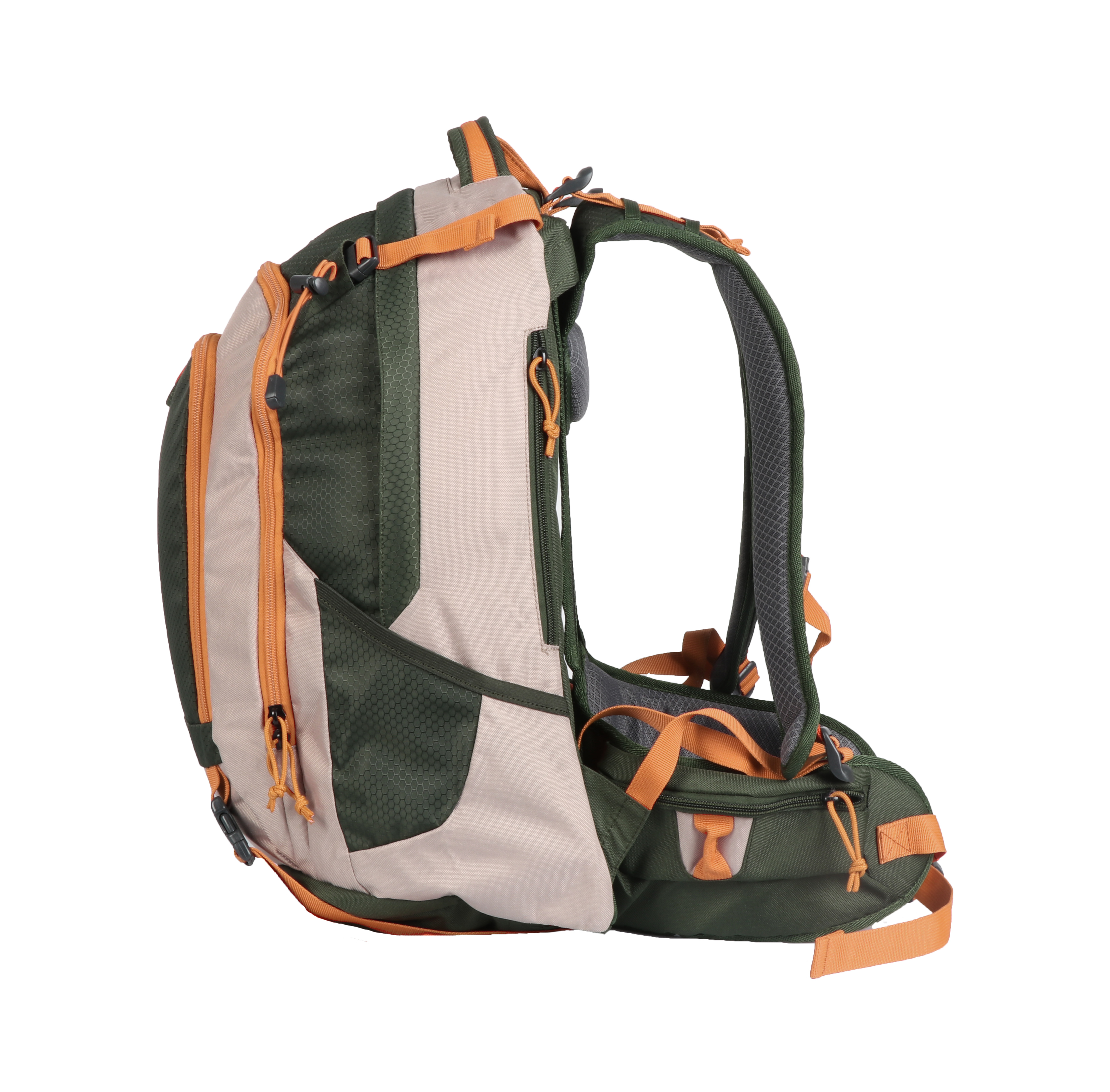 Ozark Trail 36 Liter Backpacking and Hiking Backpack, Adult, Unisex, Green Ripstop - Image 2