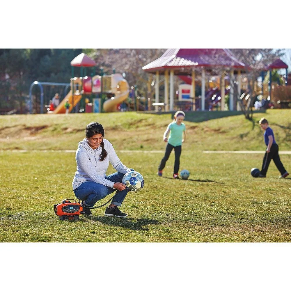 BLACK+DECKER BDINF20C 20V MAX Lithium Cordless Multi-Purpose Inflator (Tool Only) Air Pumps - Image 3