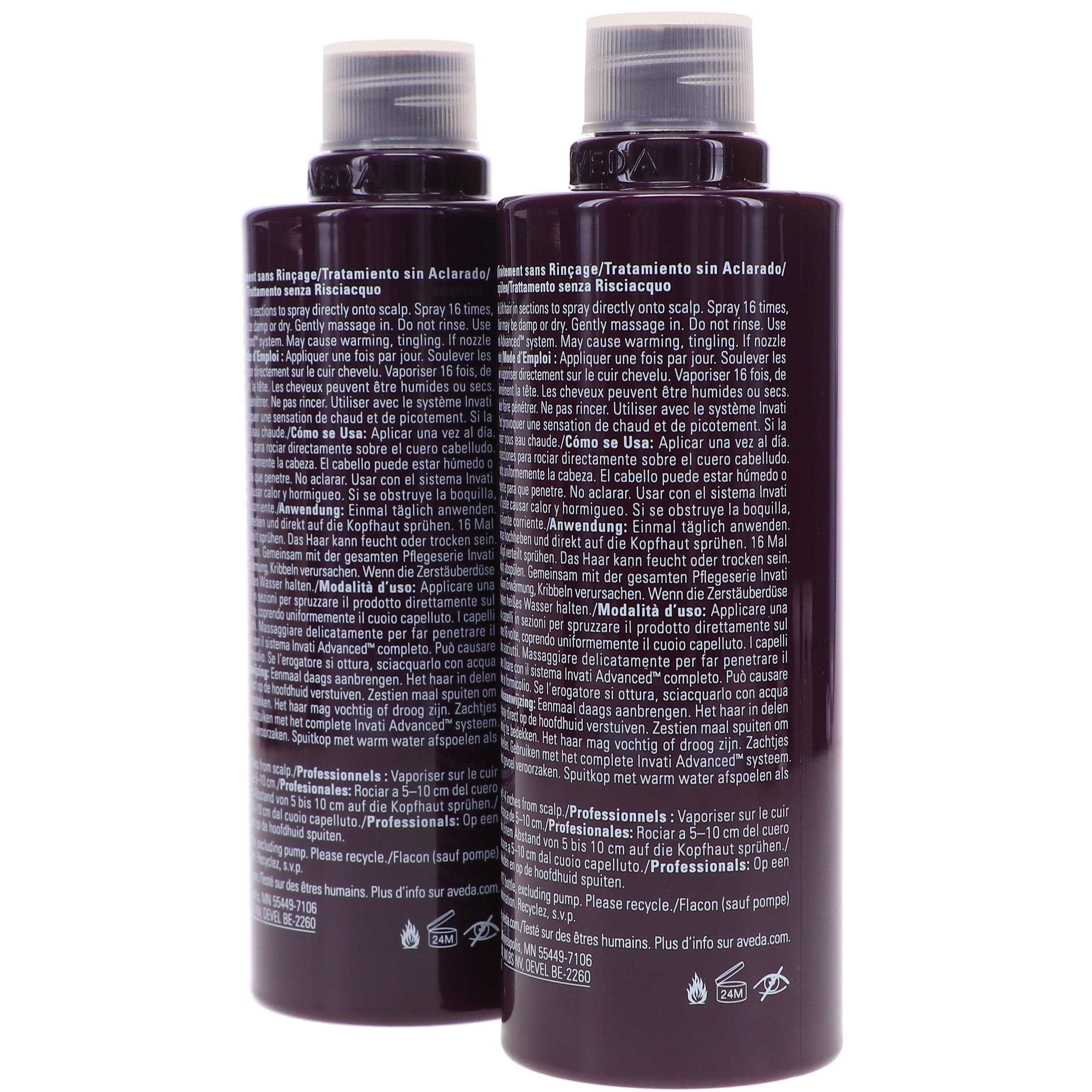 Aveda Invati Advanced Scalp Revitalizer 5 oz Duo + Pump - Image 6