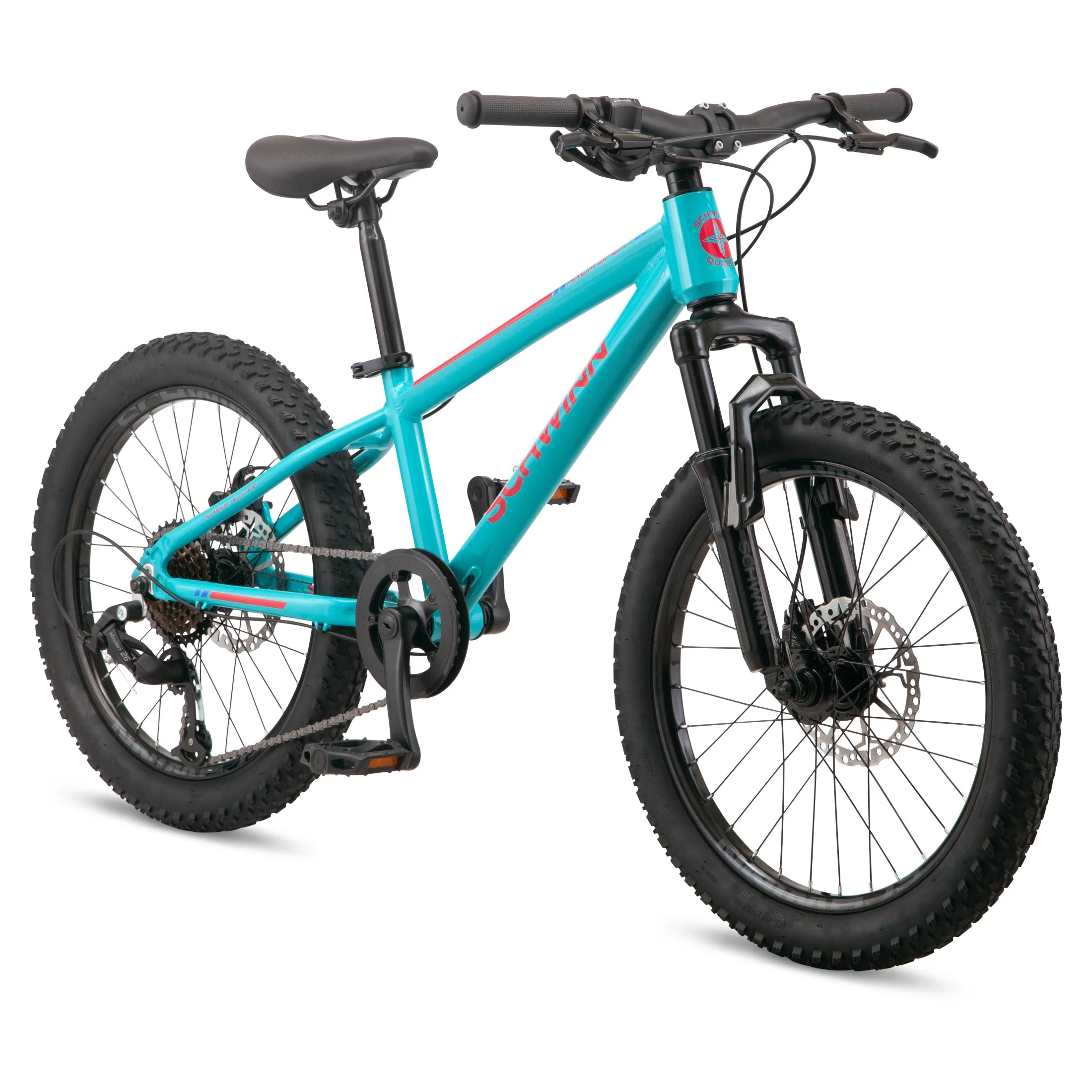 Schwinn 20" Axum Sport Kids Unisex Mountain Bike, Ages 8 and up, Teal - Image 8