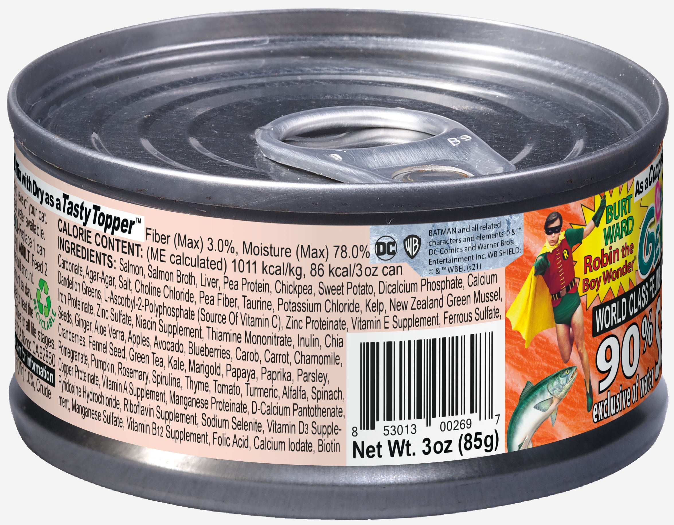 (24 Pack) Gentle Giants 90% Salmon Wet Cat Food, 3 oz. Cans - Image 4