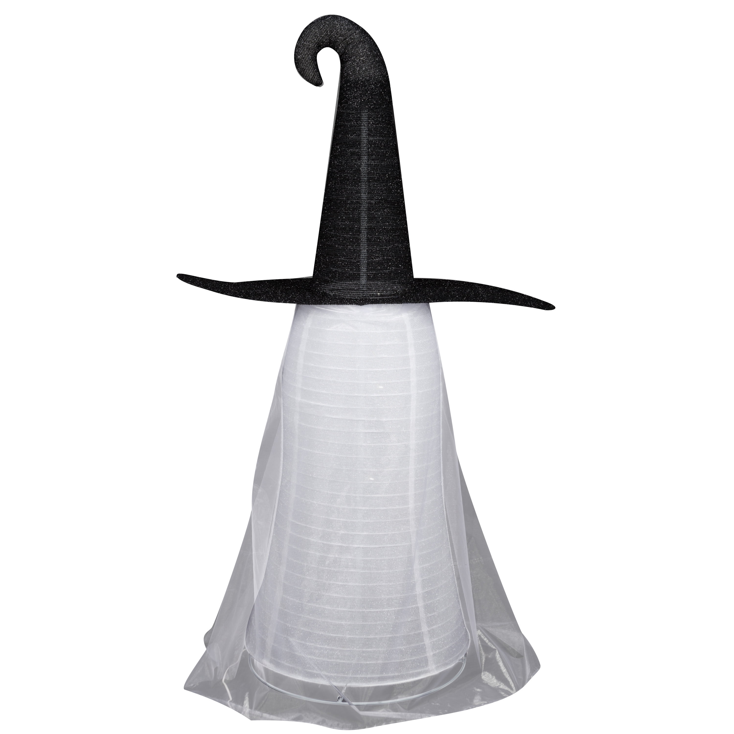 Halloween Outdoor Decor Ghost w/Hat Spooky Moods 41.93 in L x 71.85 in H x 26.97 in W 8.64 lb - Image 3