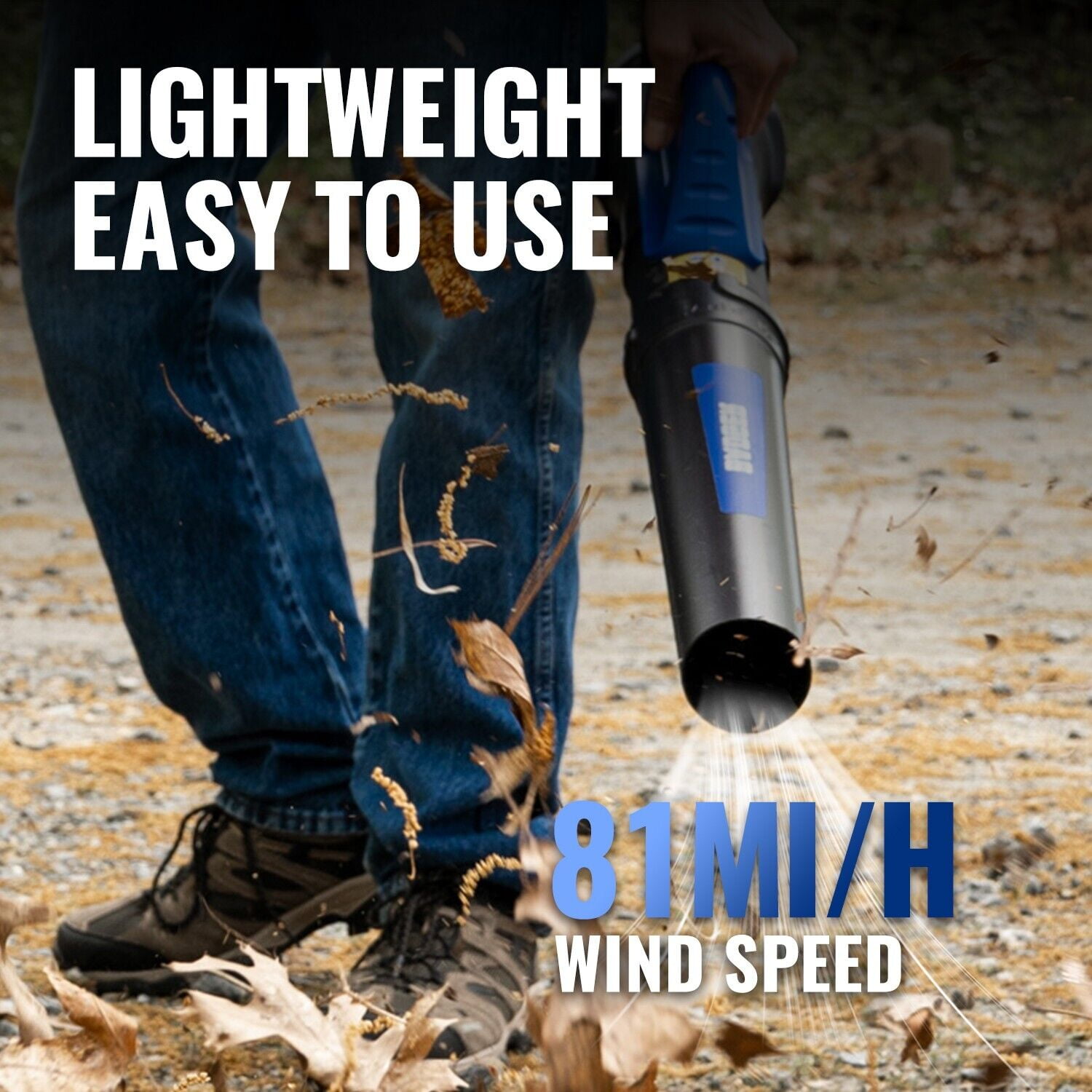 WILD BADGER POWER 20V Weed Wacker, Leaf Blower, Wheeled Edger Kit Electric with 2 * 2Ah Battery & Charger, String Trimmer, Lightweight, Adjustable Telescopic Shaft, Fast-Charging - Image 2