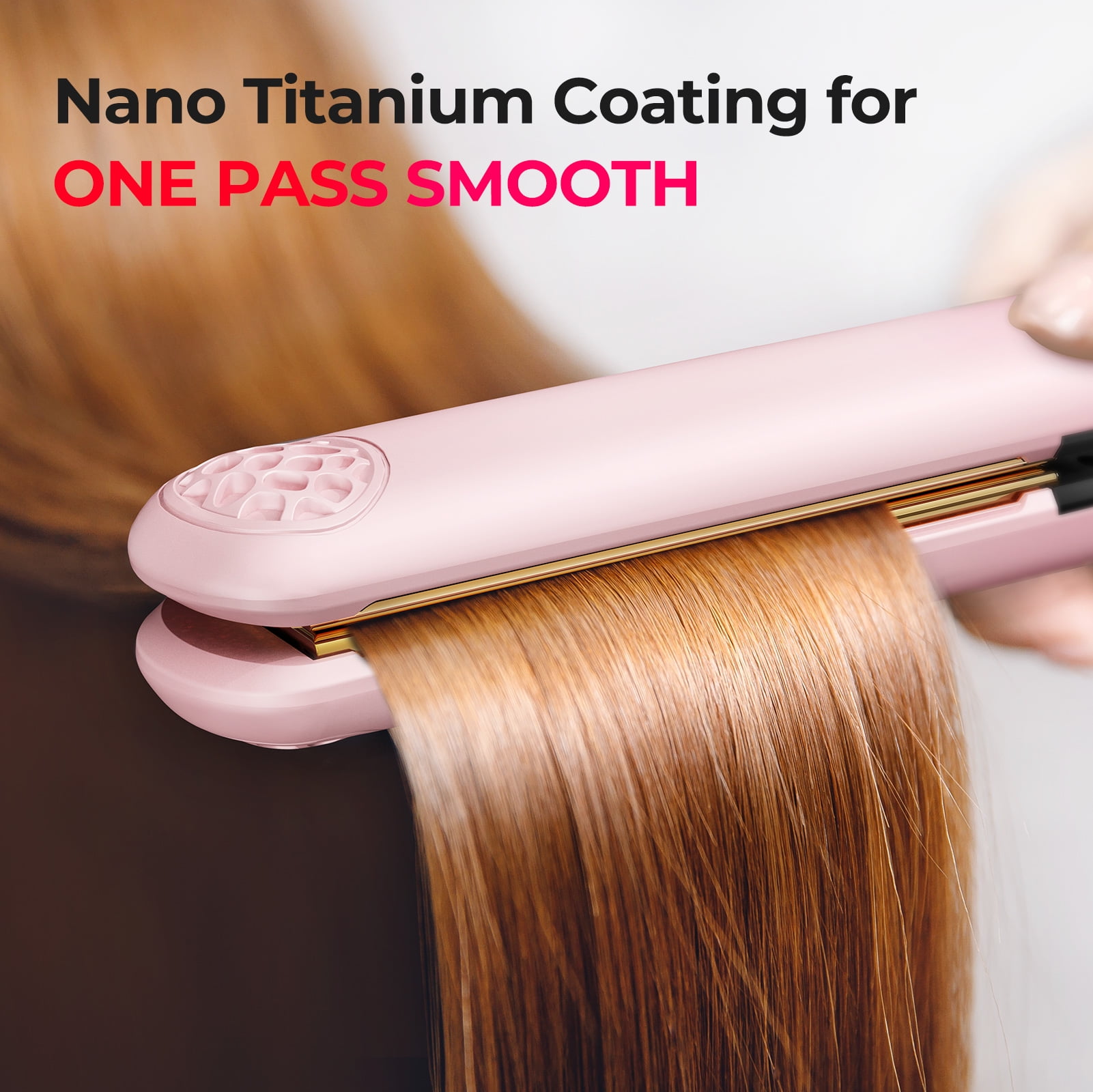 TYMO Flat Iron Hair Straightener and Curler 2 in 1, Nano Titanium Straightening & Curling Iron with 32 Temps - Image 7