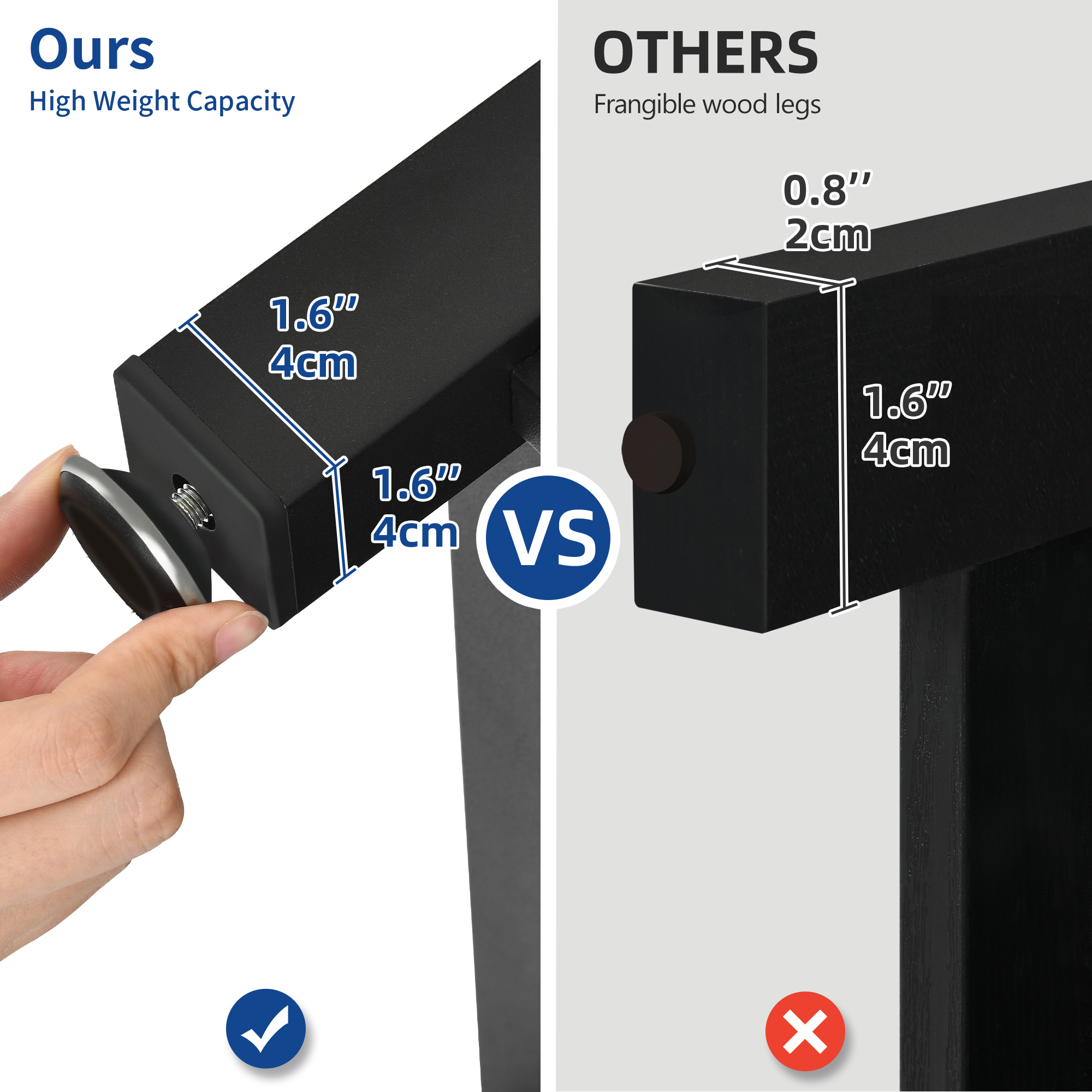 DEXTRUS Heavy Duty Metal Aquarium Stand with Power Outlets - Suitable for 55-75 Gallon Fish Tank Stand, Turtle Tank, Reptile Terrarium (880lbs Capacity) - Grey - Image 5