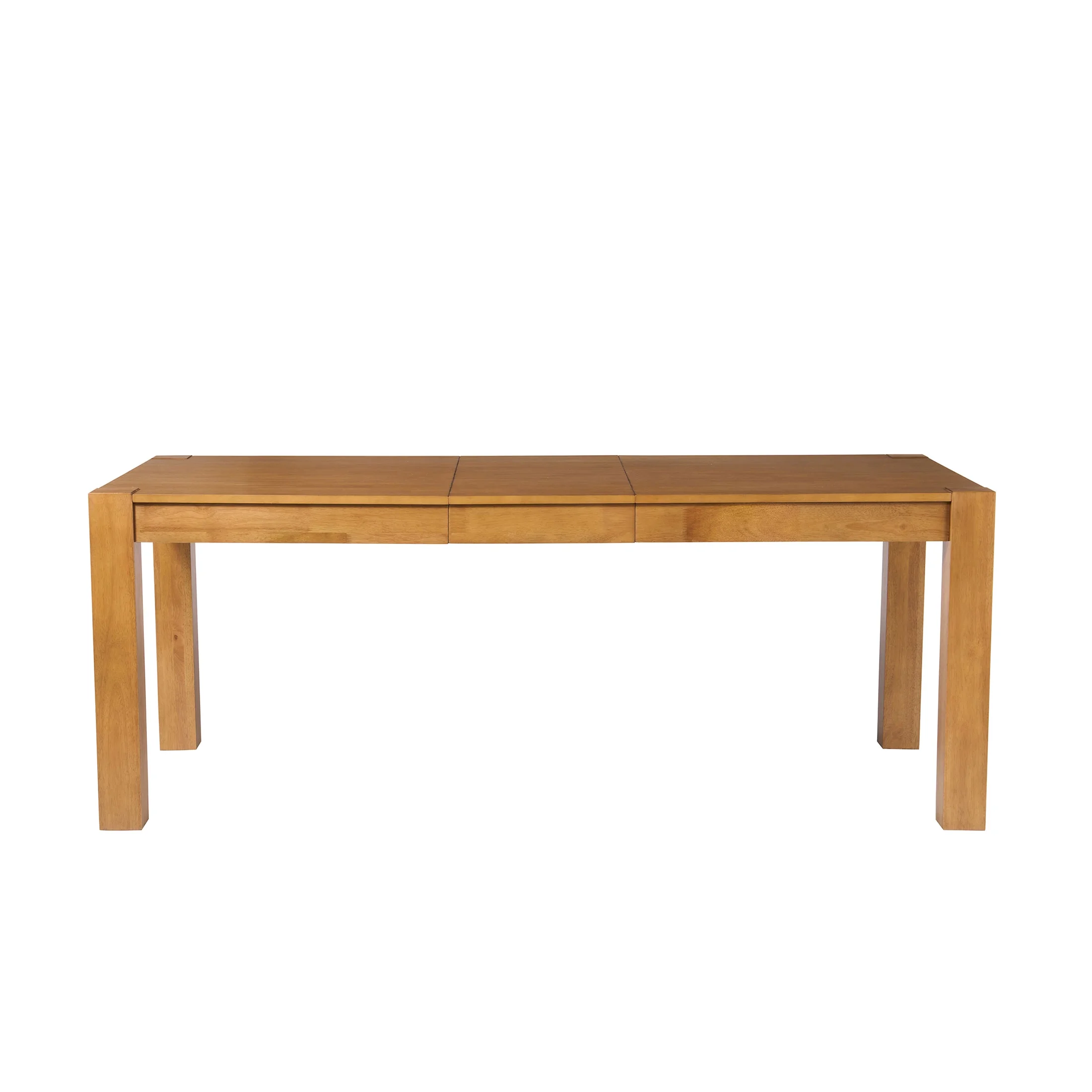 Better Homes & Gardens Bryant Solid Wood Extendable Dining Table, Light Honey Finish - Image 6