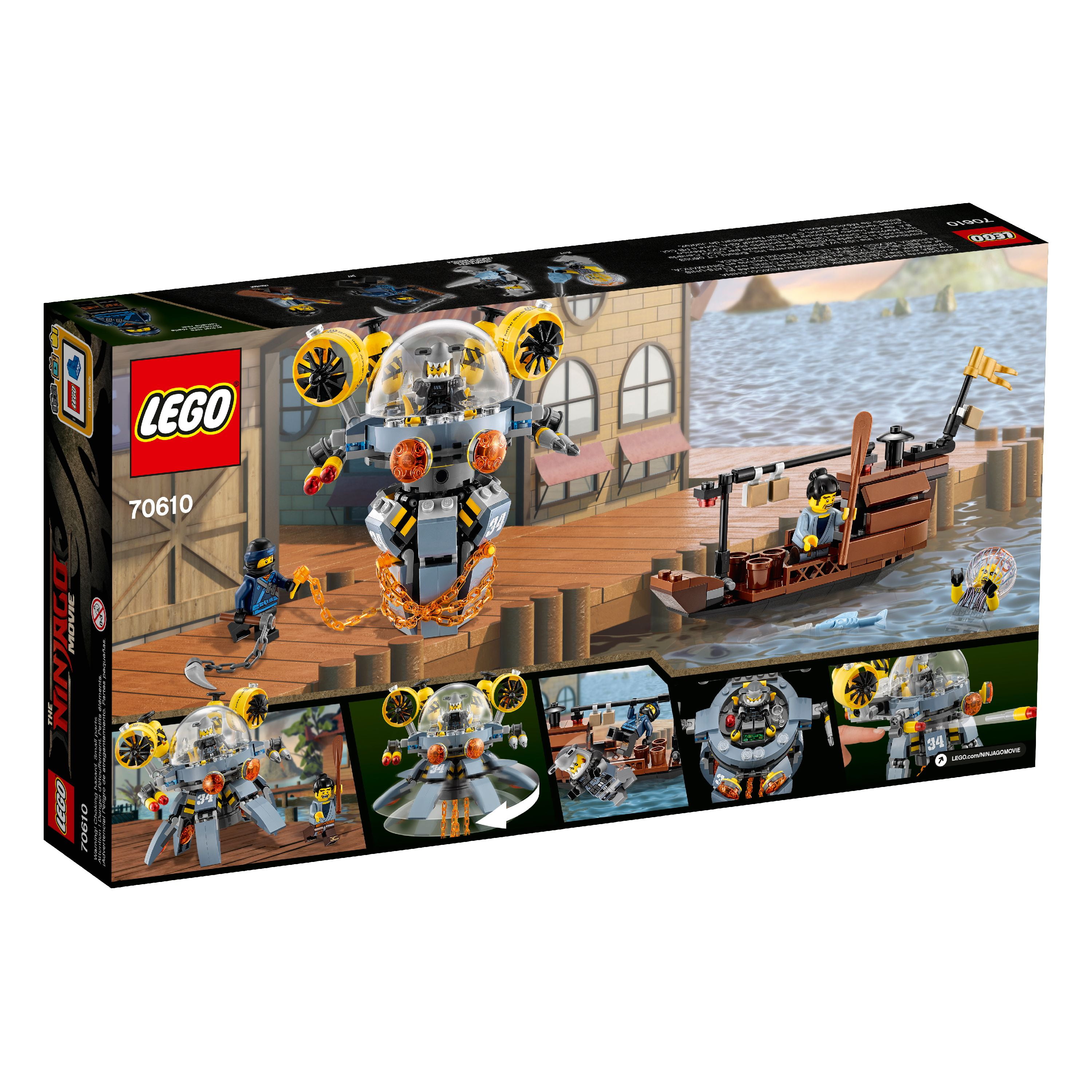 LEGO Ninjago Movie Flying Jelly Sub 70610 (341 Pieces) - Image 2