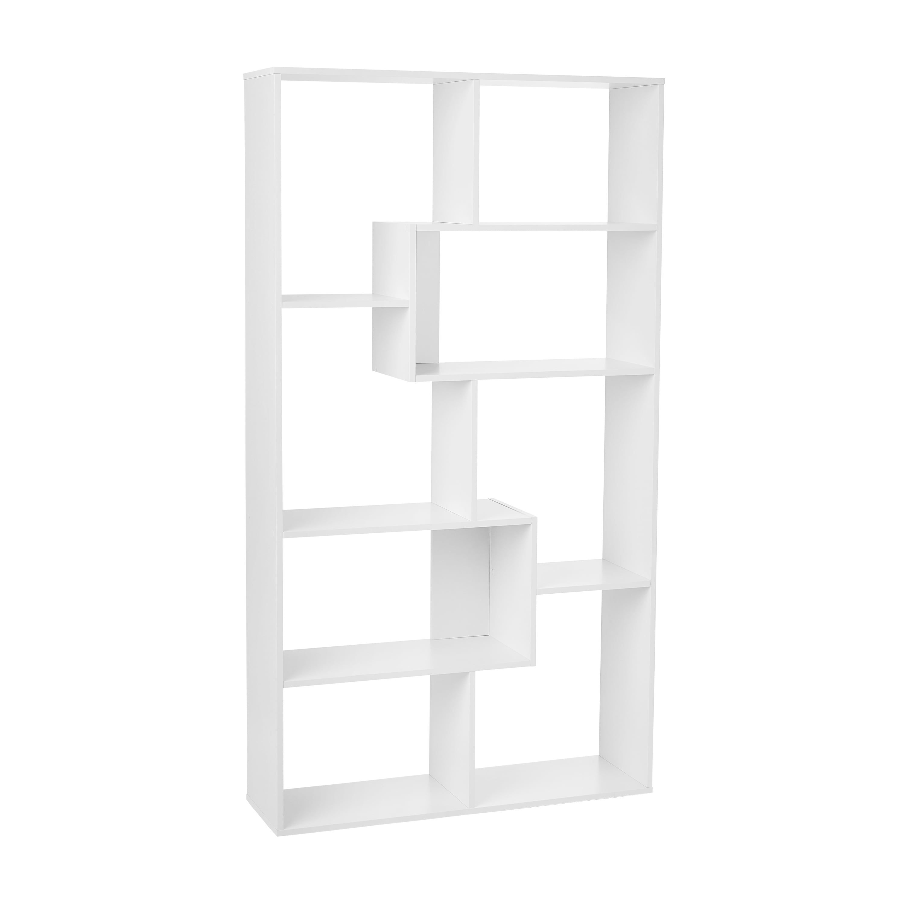 Mainstays Modern 8-Cube Bookcase, White - Image 5