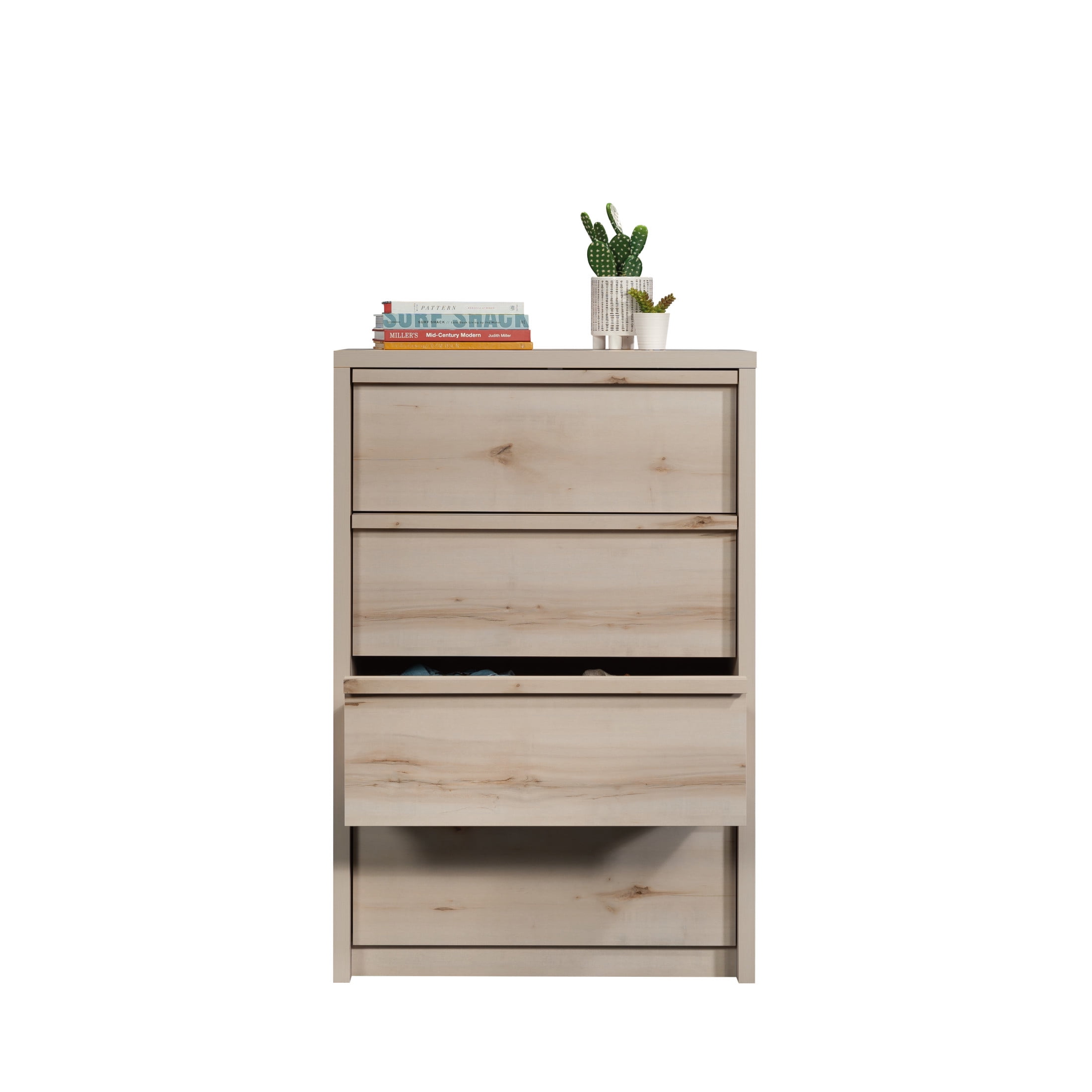 Sauder Harvey Park 4-Drawer Bedroom Chest, Pacific Maple Finish - Image 5