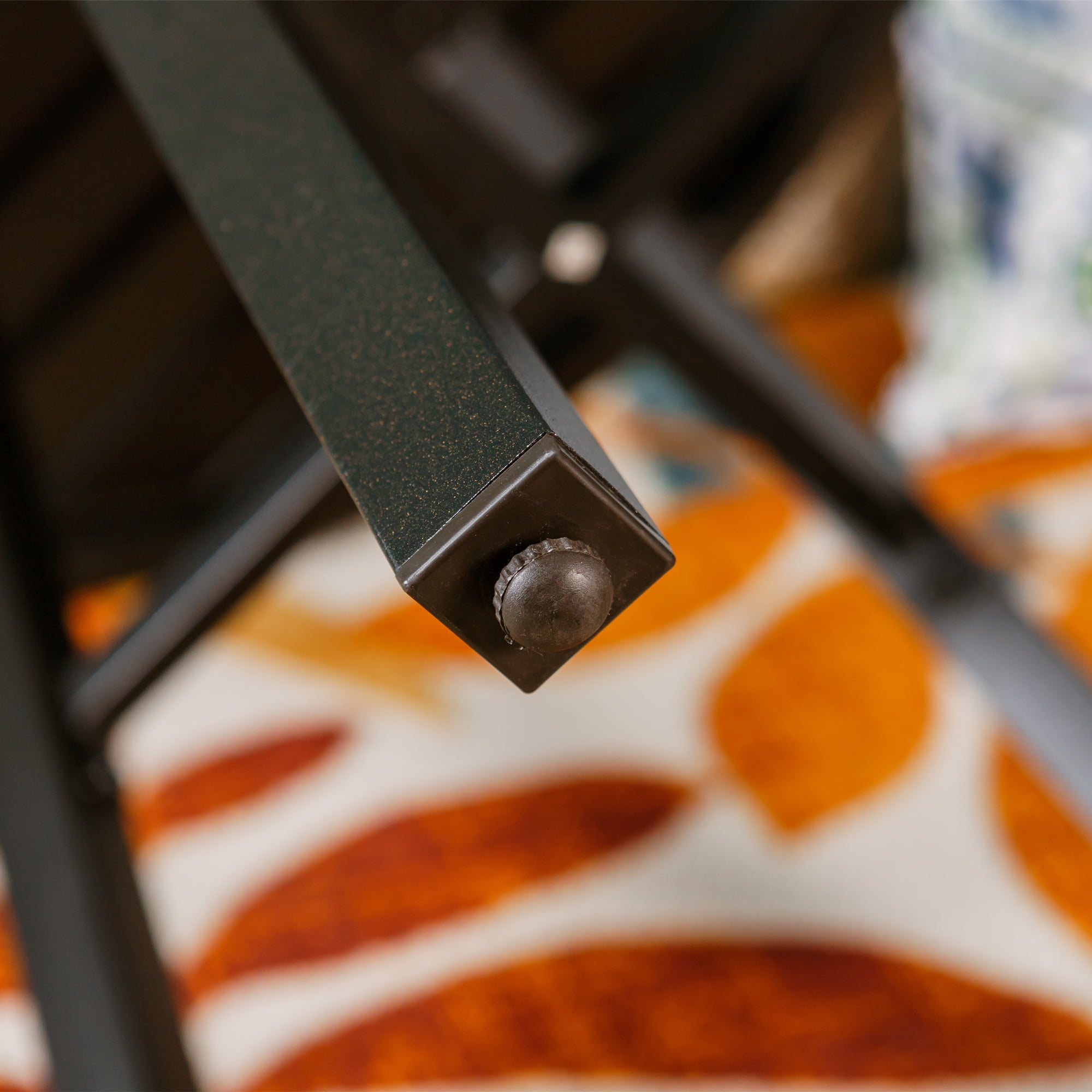 MF Studio 3-Piece Metal Patio Bistro Set Outdoor Accent Conversation Furniture for Yard, Porch and Garden, Black - Image 6